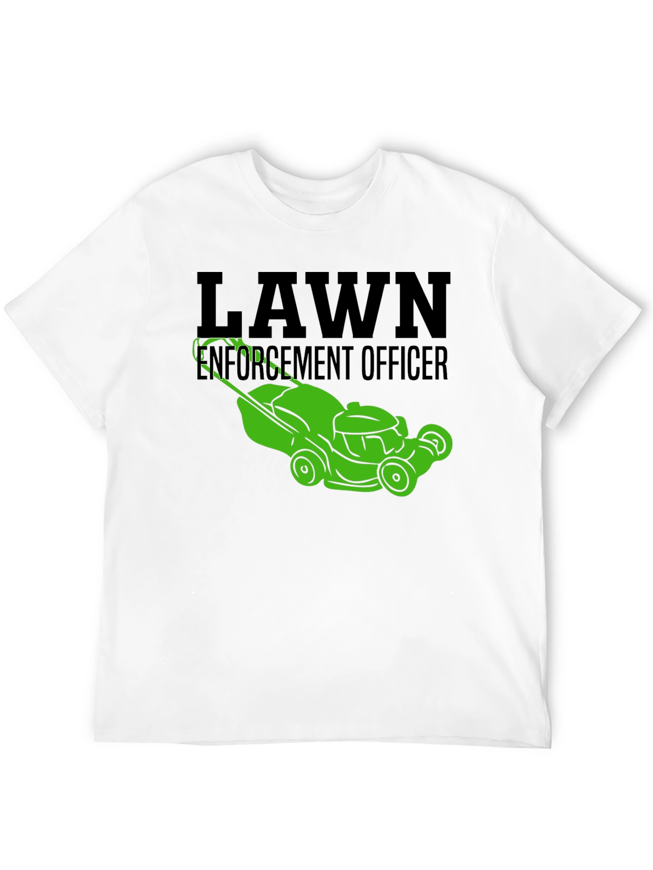 Lawn Enforcement Officer Graphic Tee