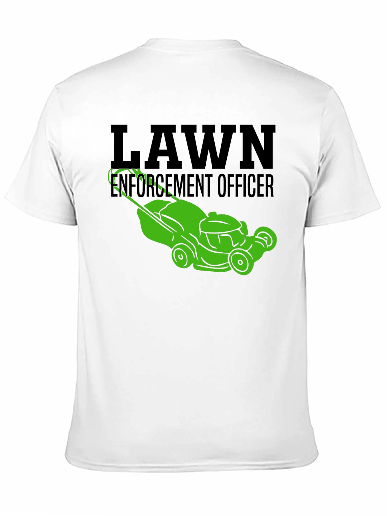 Lawn Enforcement Officer Graphic Tee