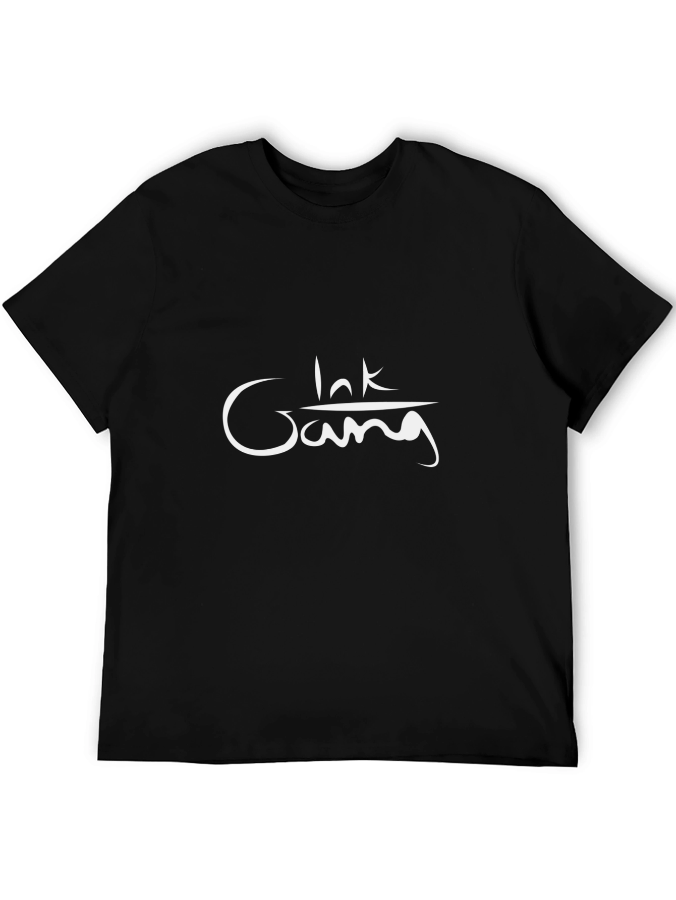 Ink Gang Black Graphic T-Shirt