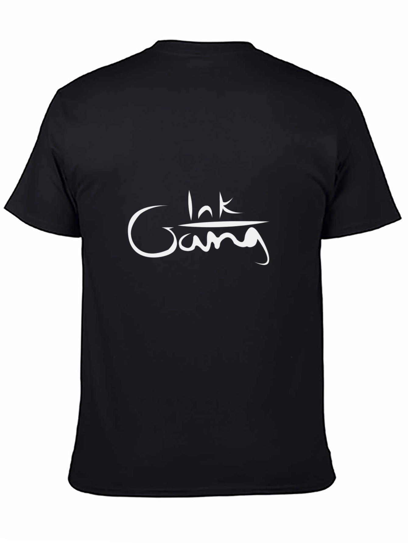 Ink Gang Black Graphic T-Shirt
