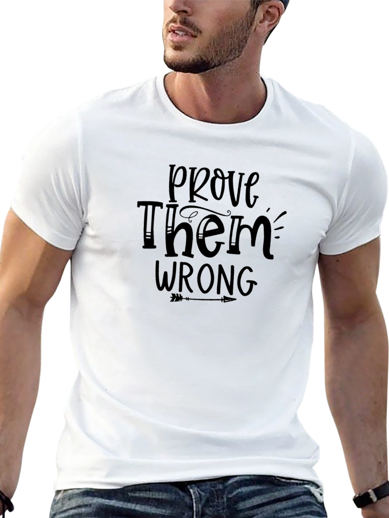 Prove Them Wrong Graphic Tee - Black