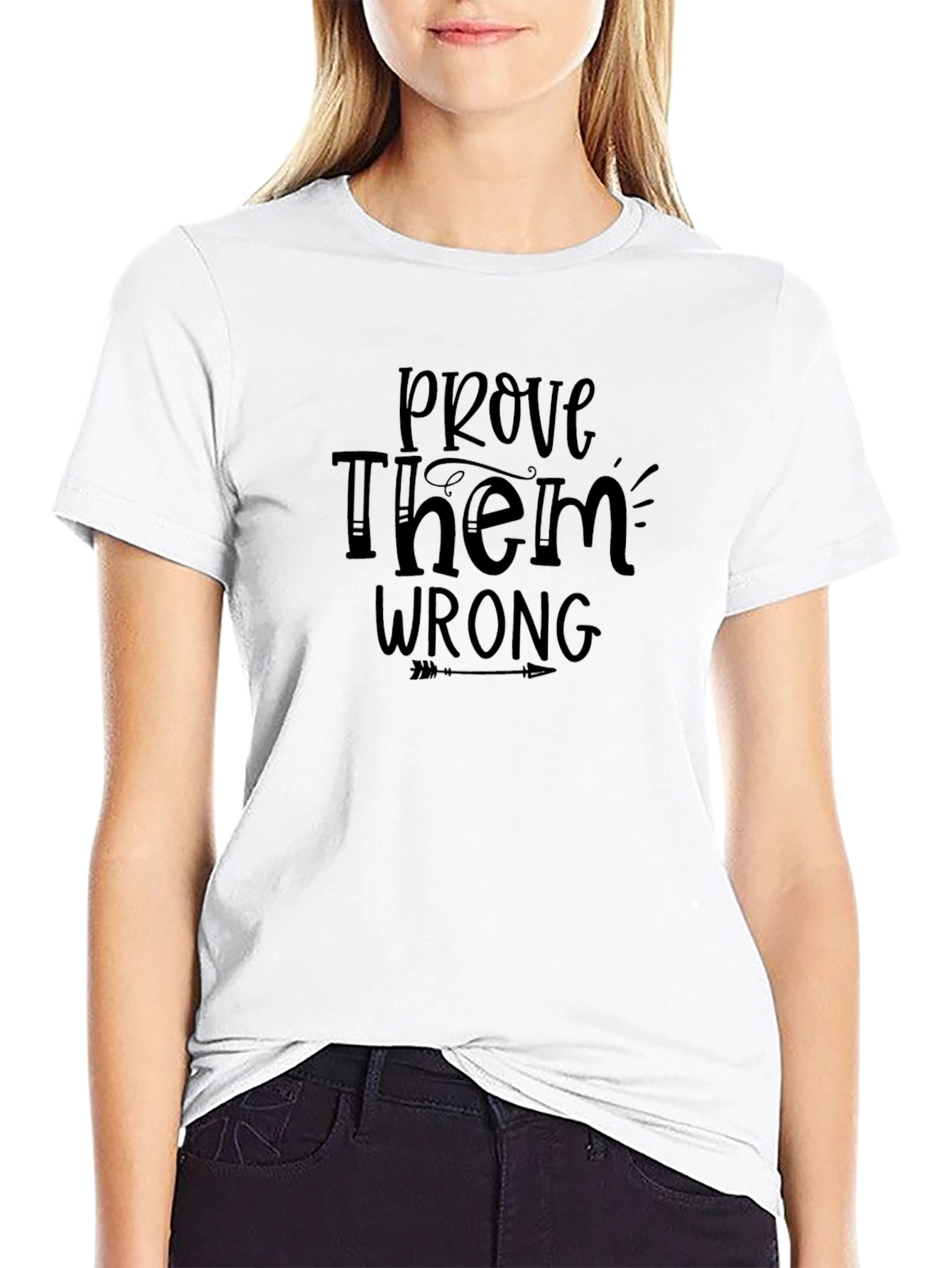 Prove Them Wrong Graphic Tee - Black