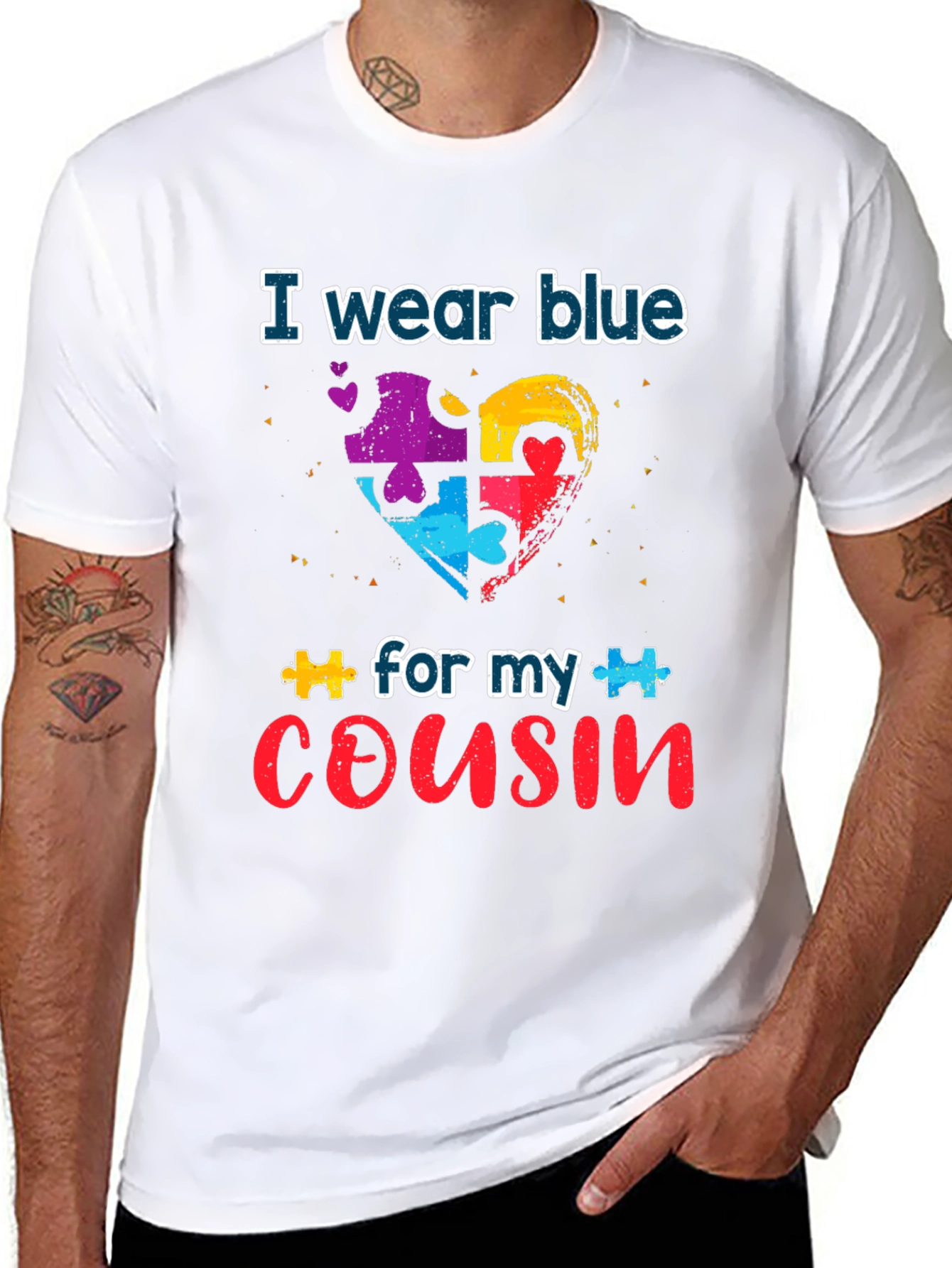 Autism Awareness Cousin T-Shirt