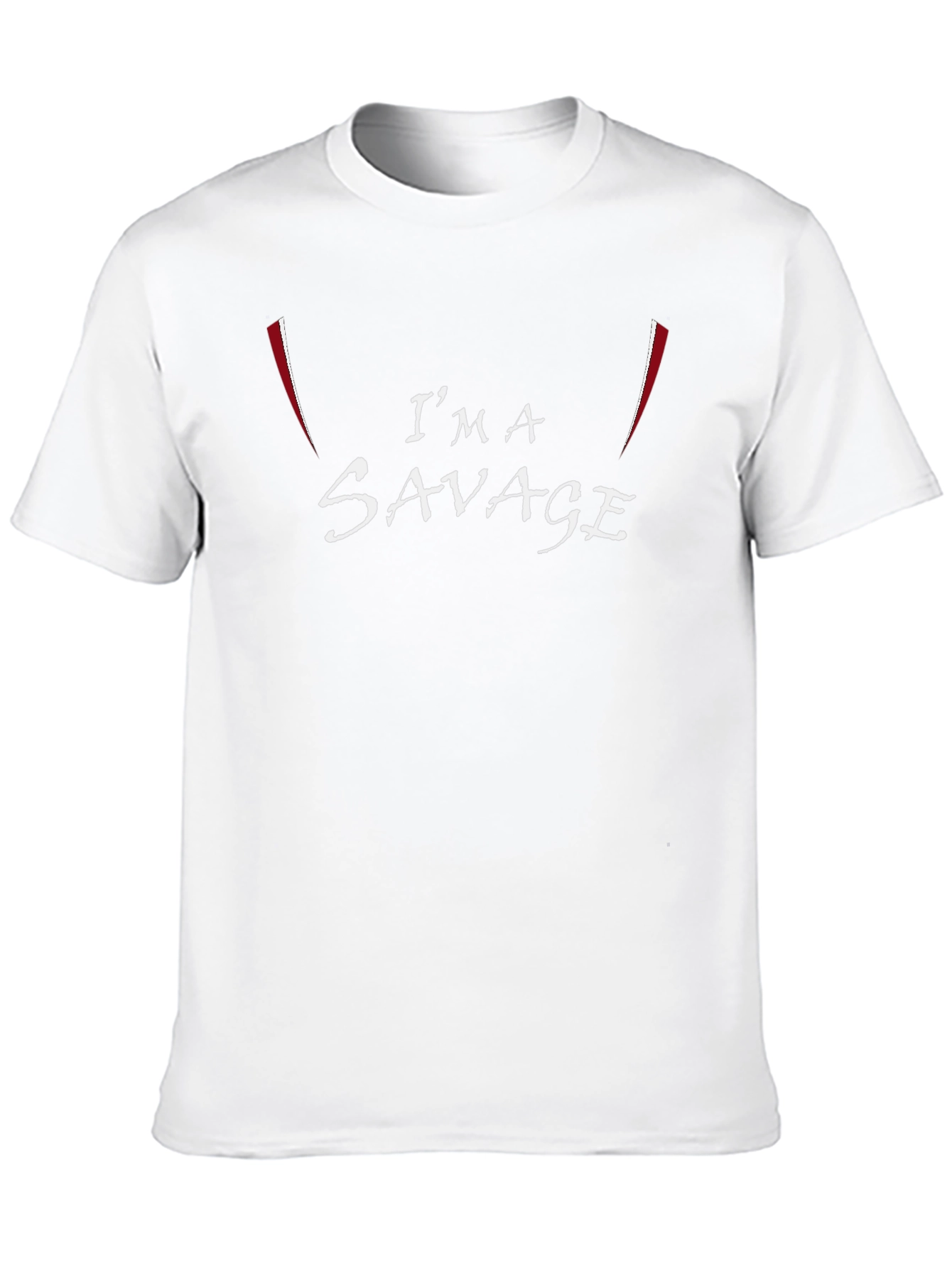 Im A Savage Graphic Tee - Mens Black T-Shirt