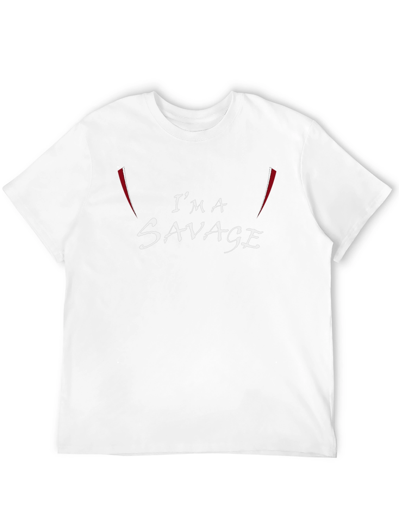 Im A Savage Graphic Tee - Mens Black T-Shirt