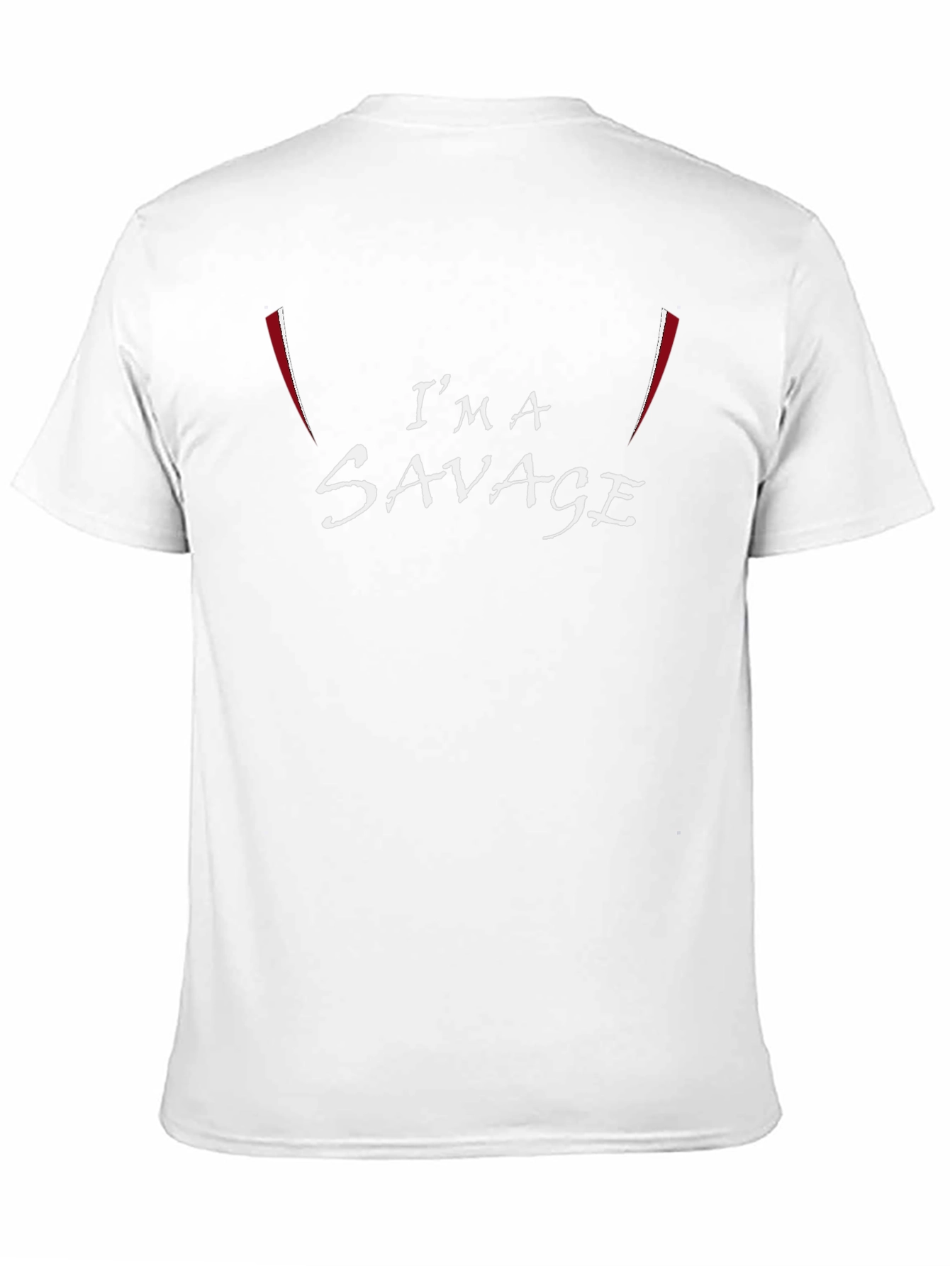 Im A Savage Graphic Tee - Mens Black T-Shirt