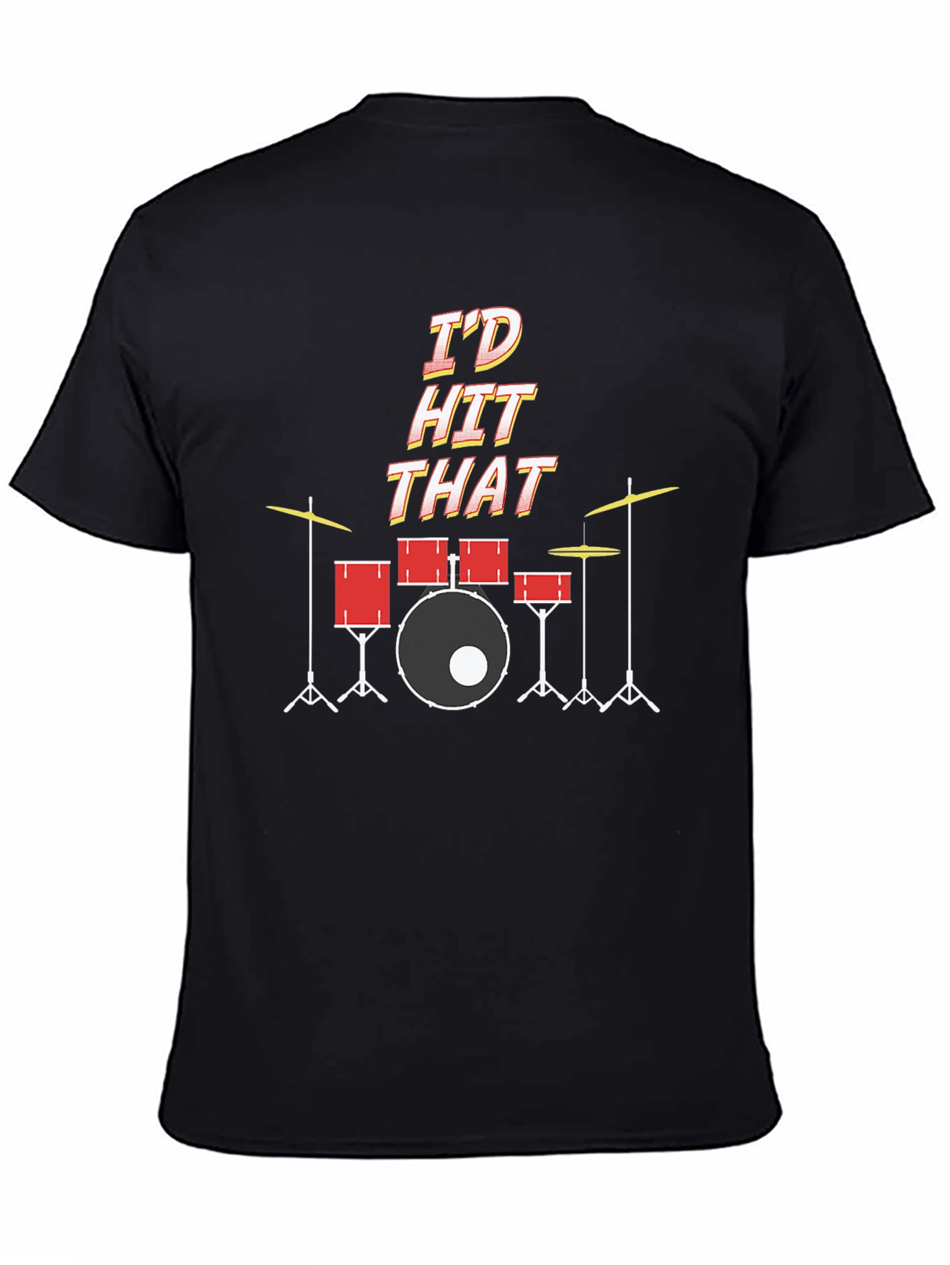 Id Hit That Drum Set T-Shirt