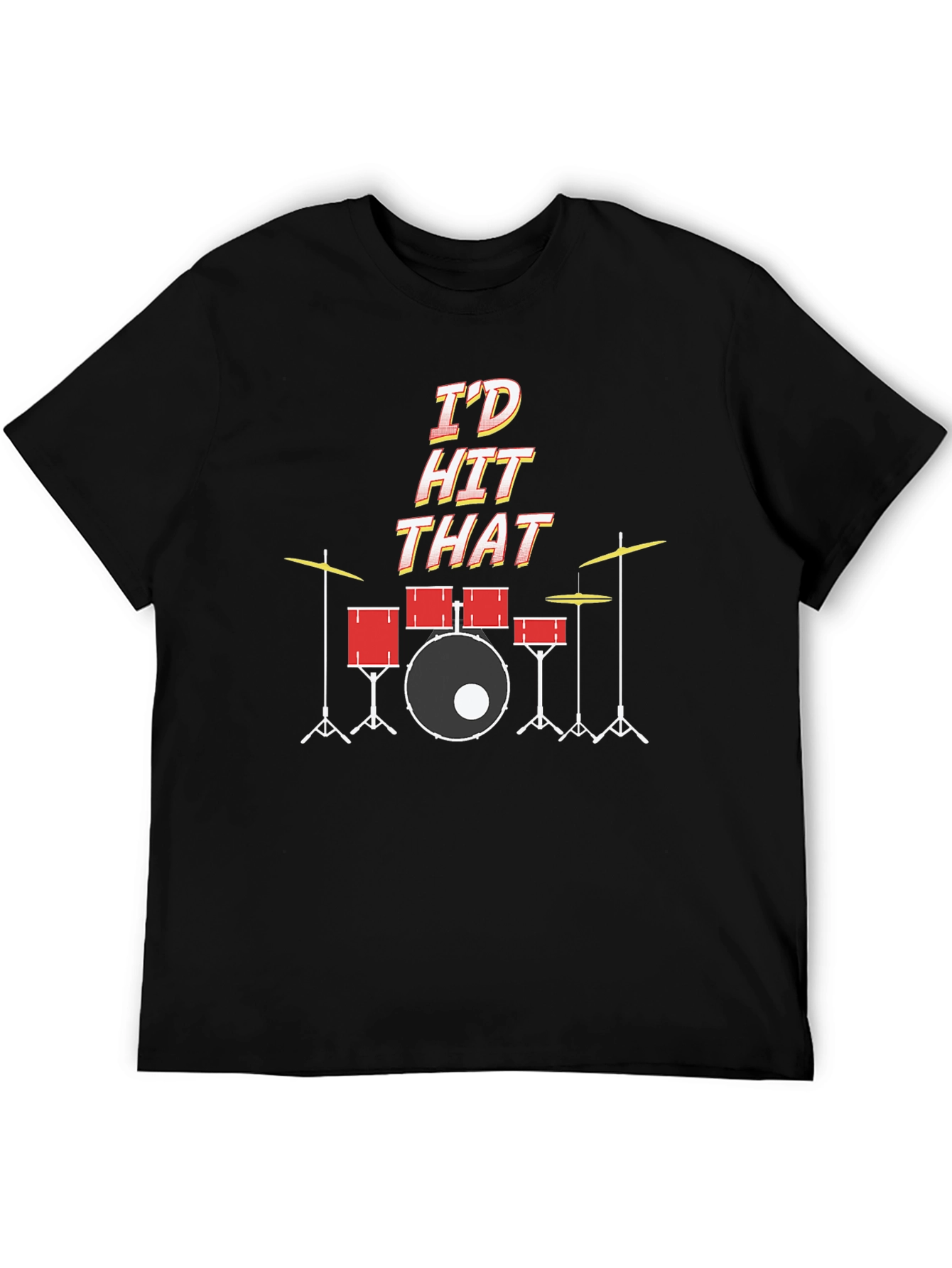 Id Hit That Drum Set T-Shirt