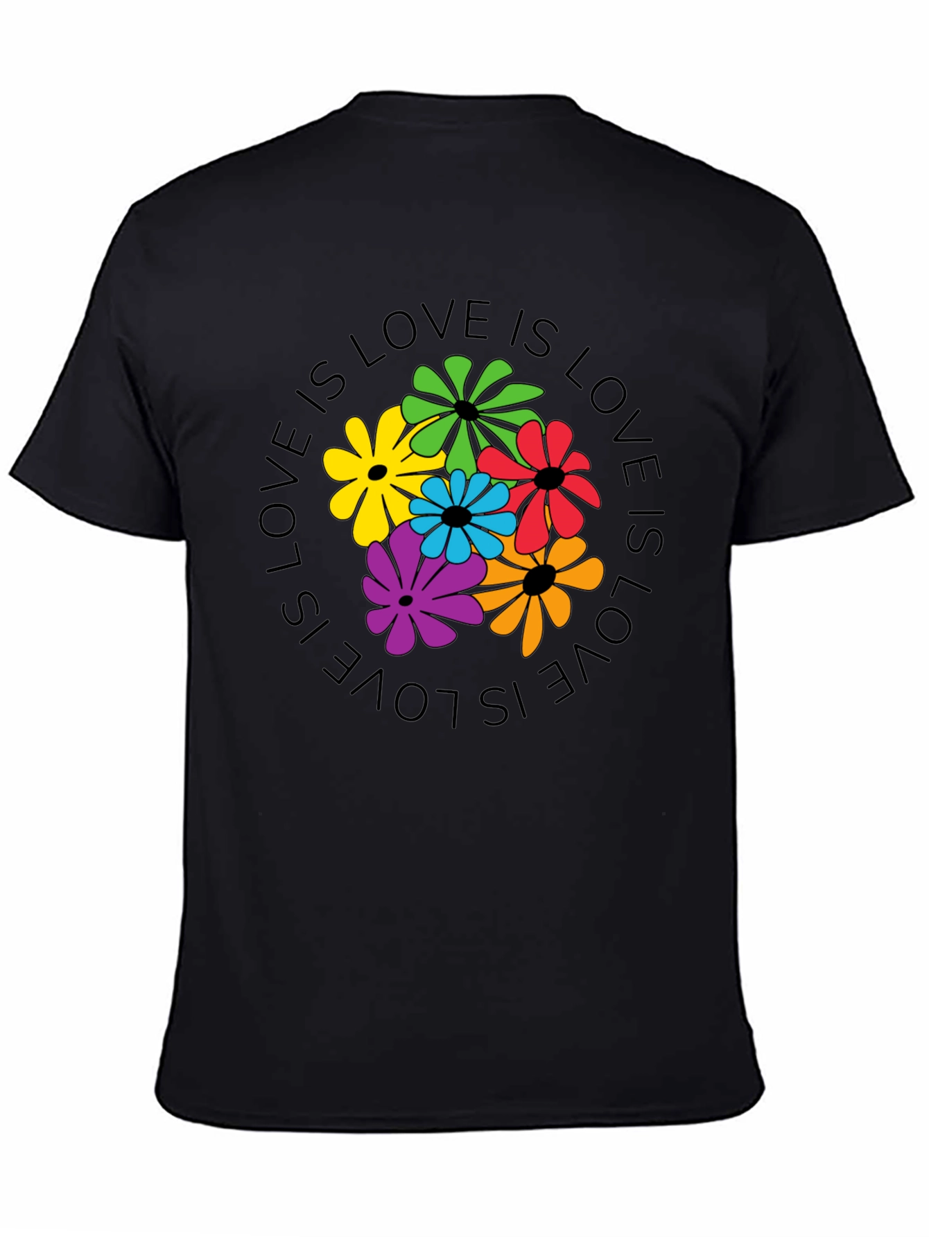 Love Is Love Floral Graphic Tee