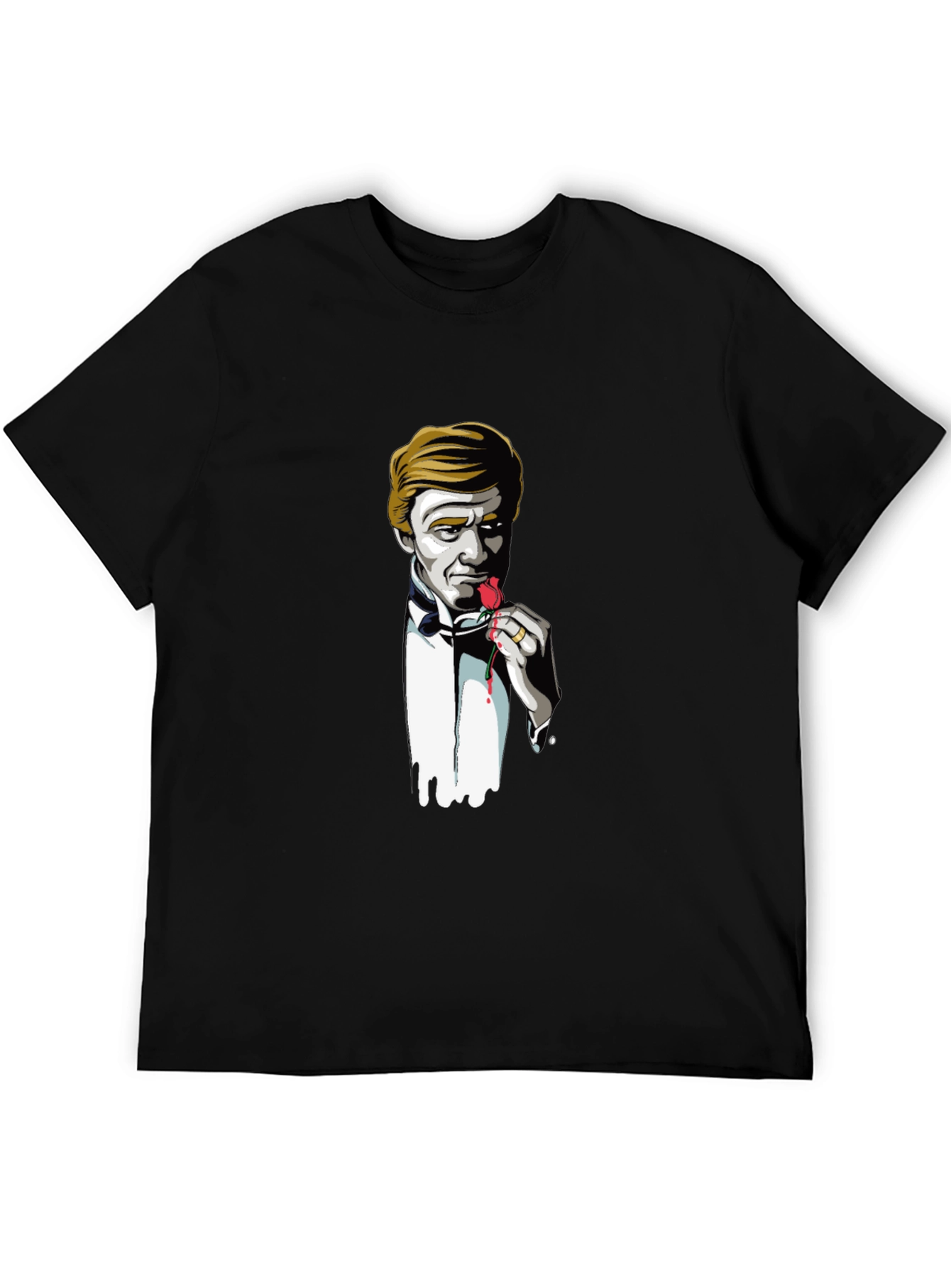 Stylish Rose-Eater Graphic T-Shirt