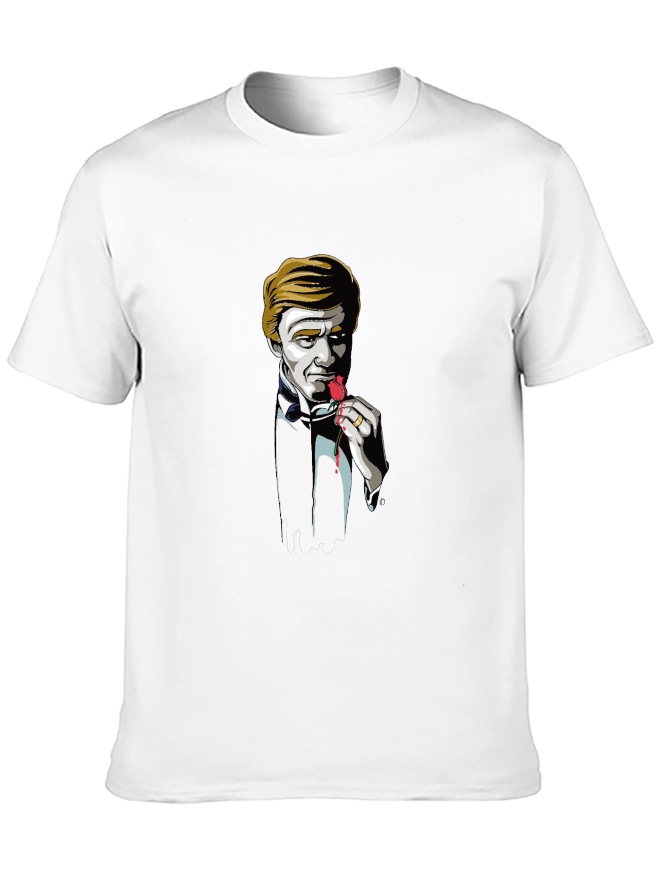 Stylish Rose-Eater Graphic T-Shirt