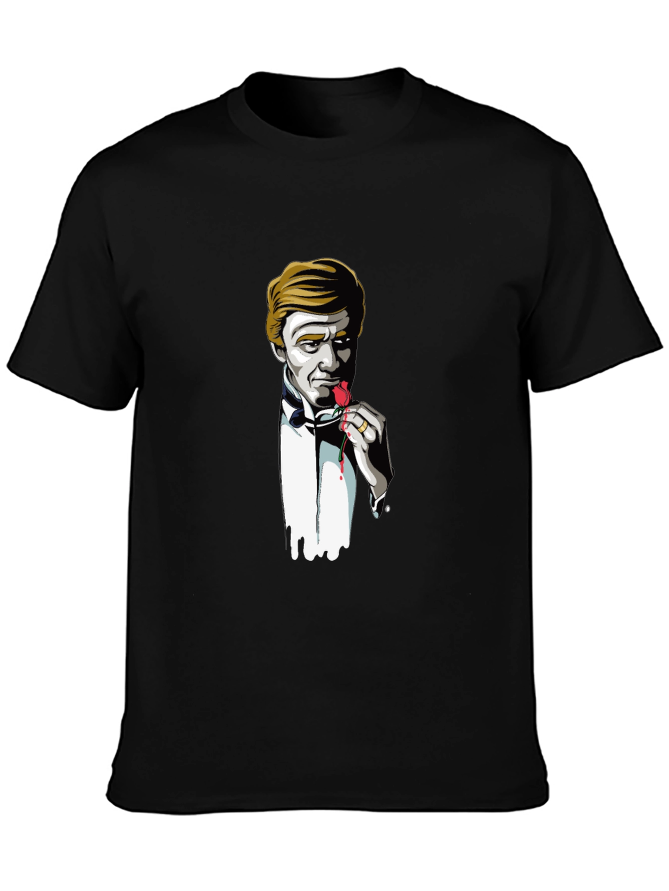 Stylish Rose-Eater Graphic T-Shirt