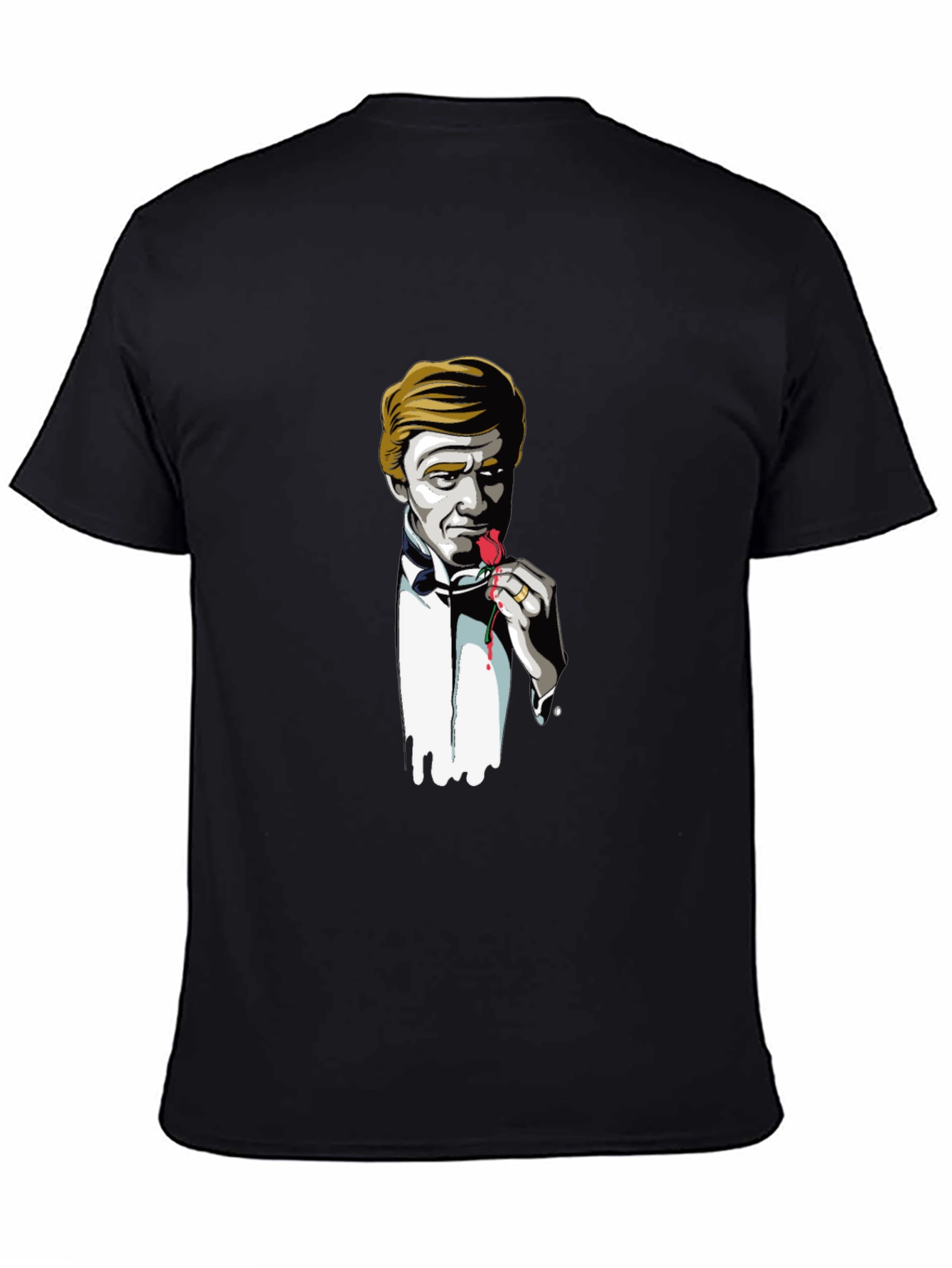 Stylish Rose-Eater Graphic T-Shirt