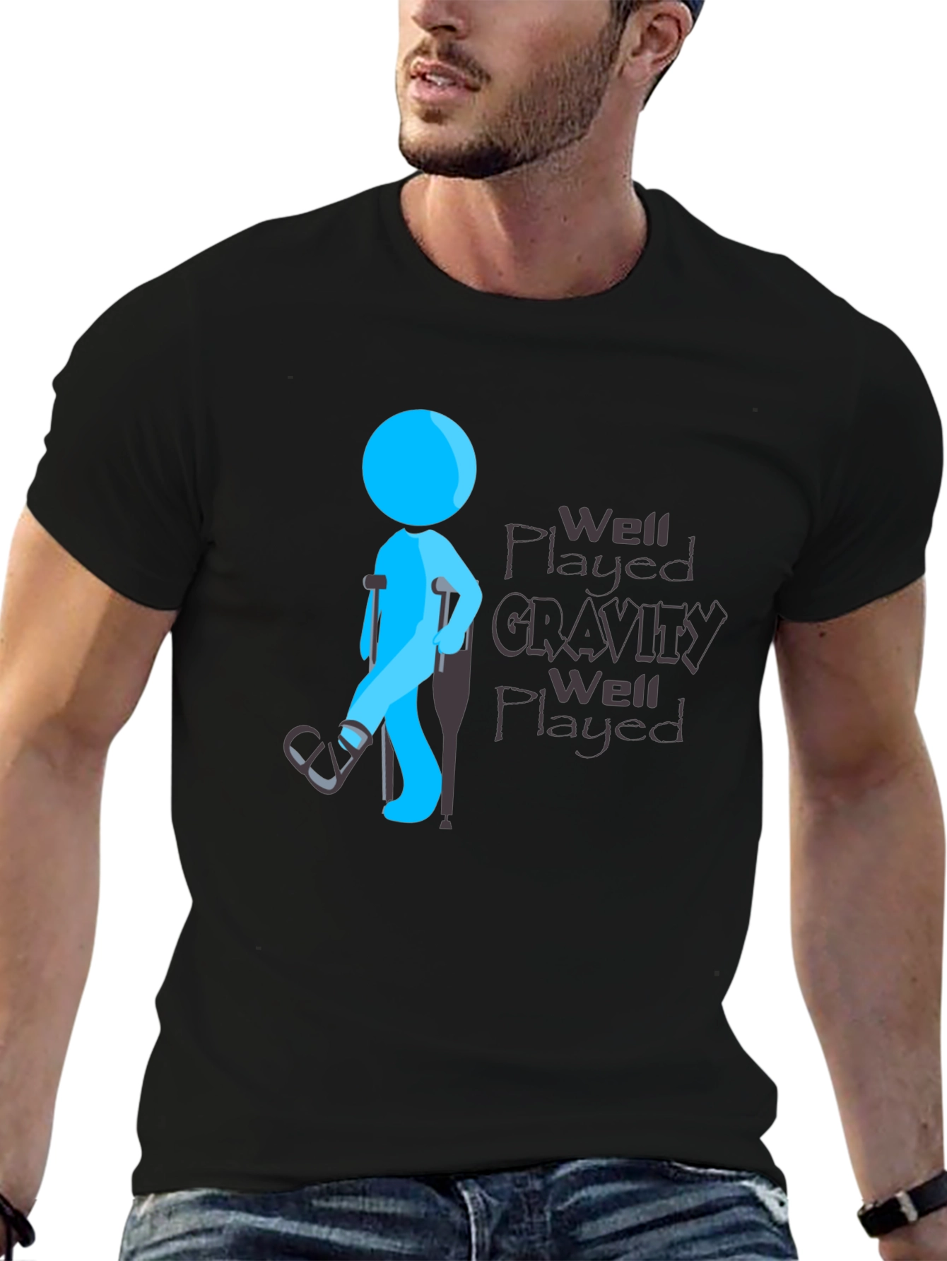 Well Played Gravity Graphic T-Shirt