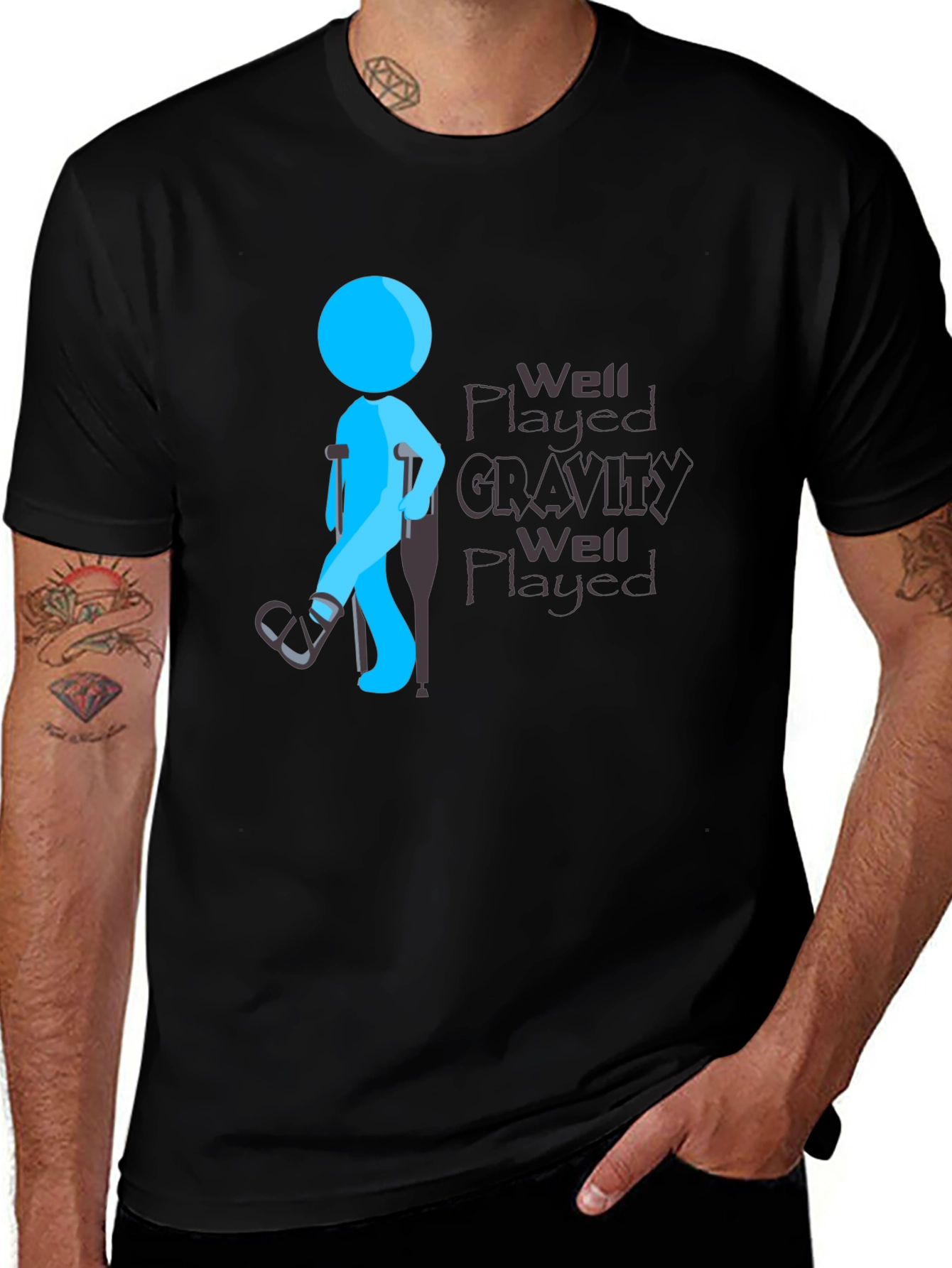 Well Played Gravity Graphic T-Shirt