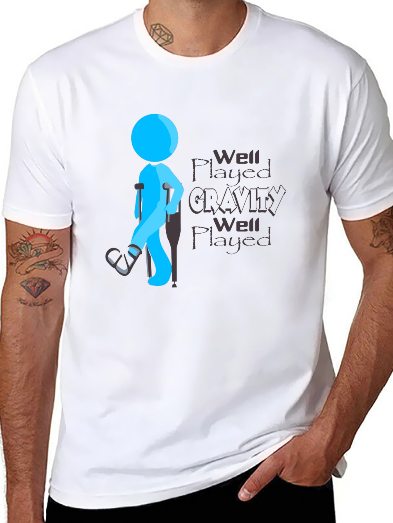 Well Played Gravity Graphic T-Shirt