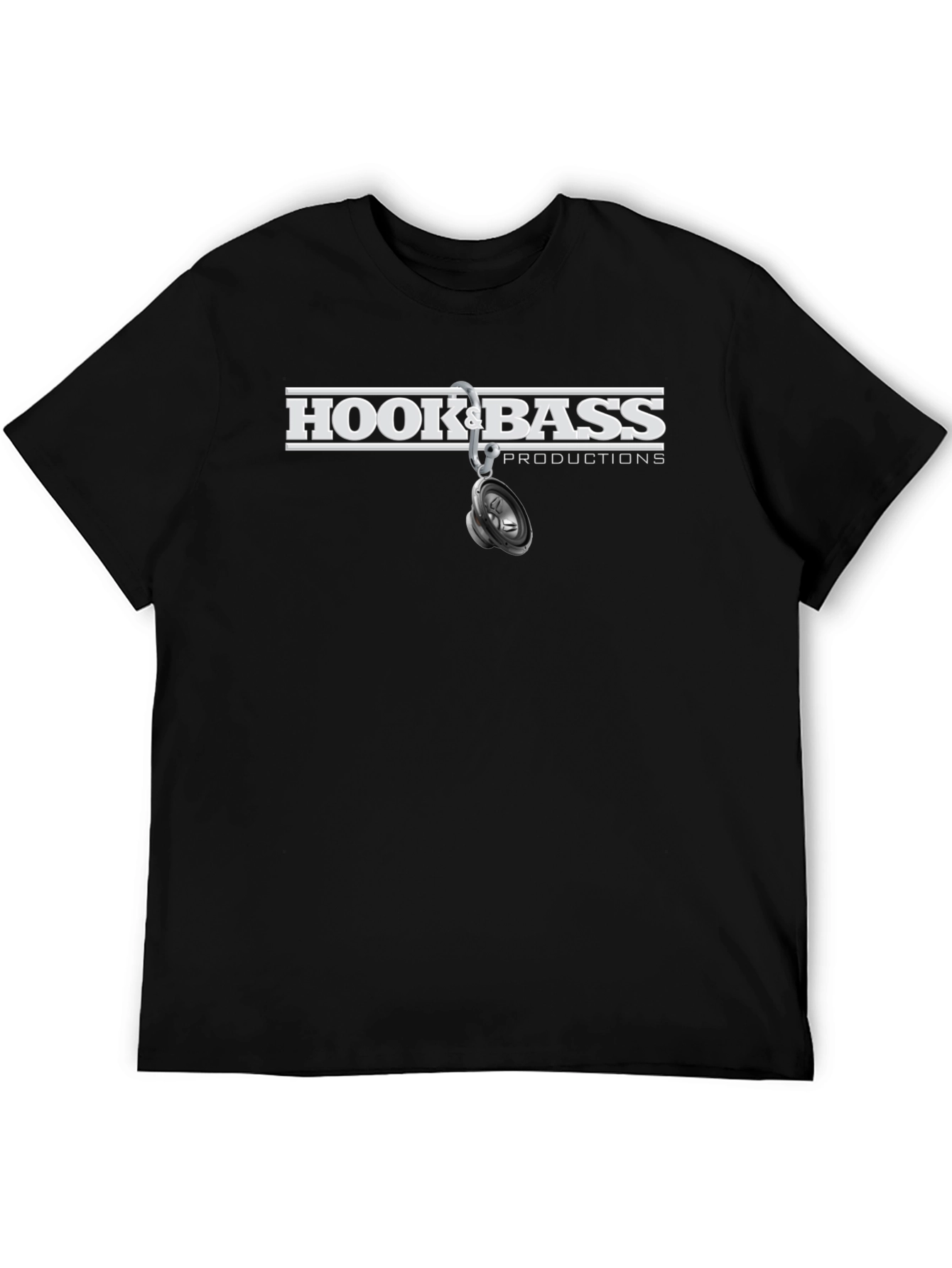Hook & Bass Productions Black T-Shirt
