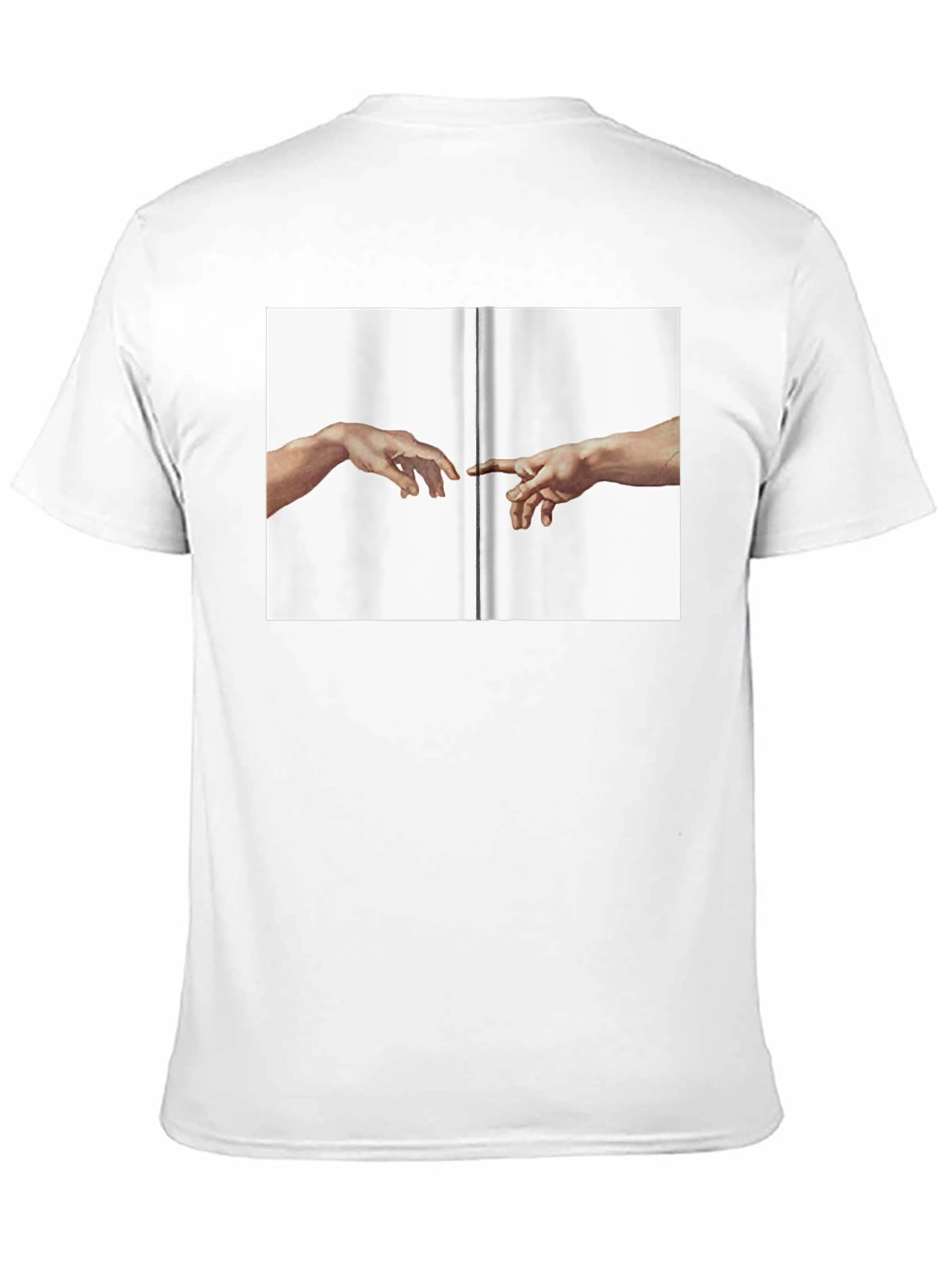 Creation of Adam Graphic T-Shirt - Classic Art Tee