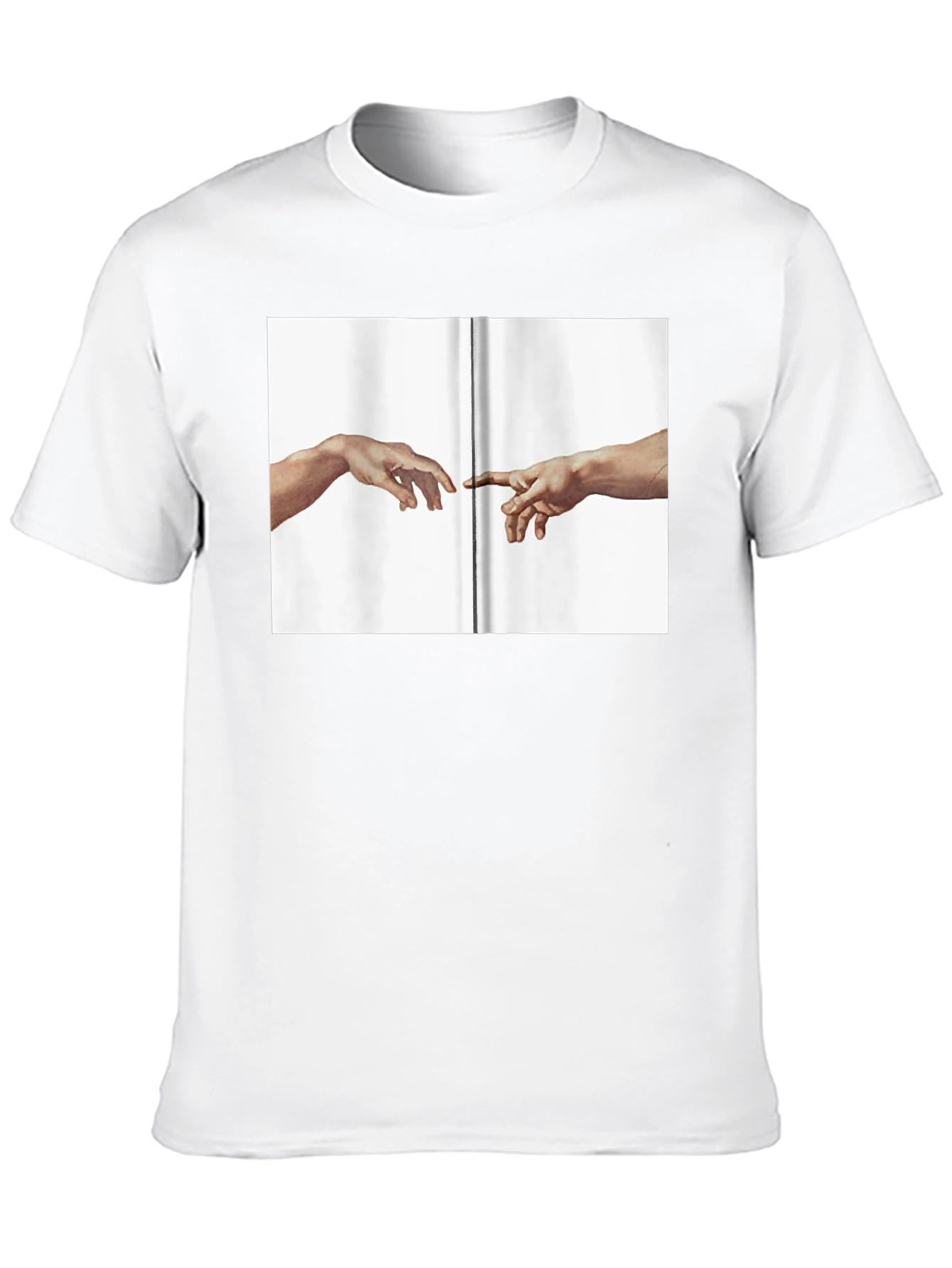Creation of Adam Graphic T-Shirt - Classic Art Tee