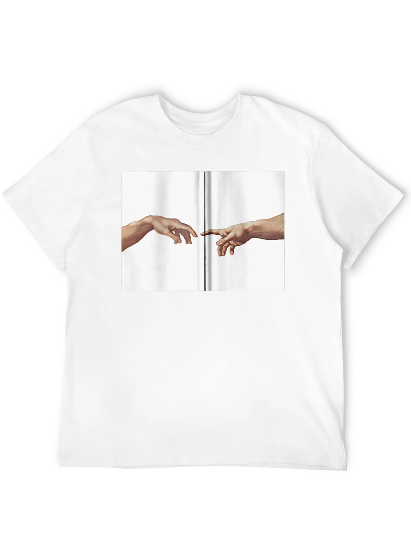 Creation of Adam Graphic T-Shirt - Classic Art Tee