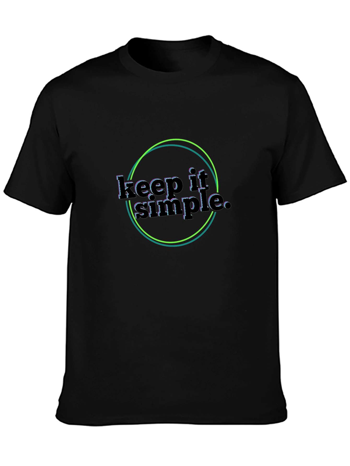 Keep It Simple Graphic T-Shirt