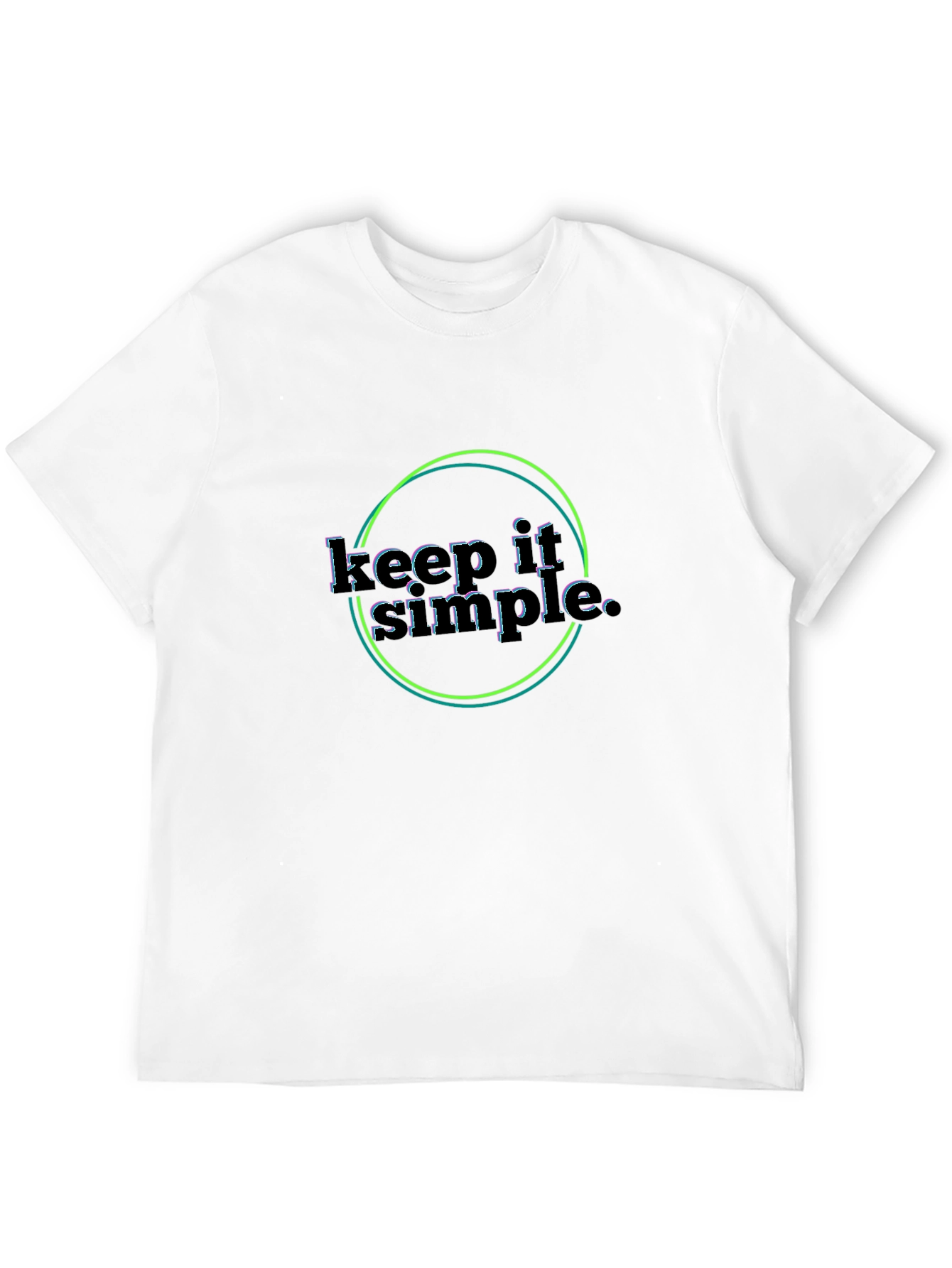 Keep It Simple Graphic T-Shirt