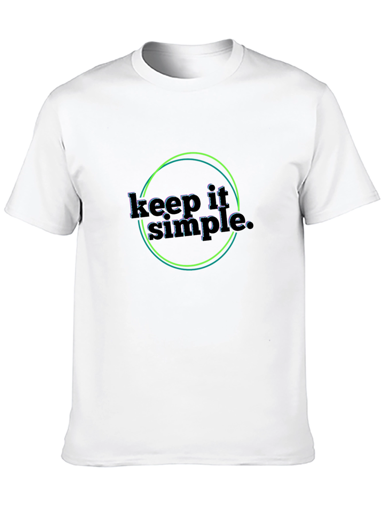 Keep It Simple Graphic T-Shirt