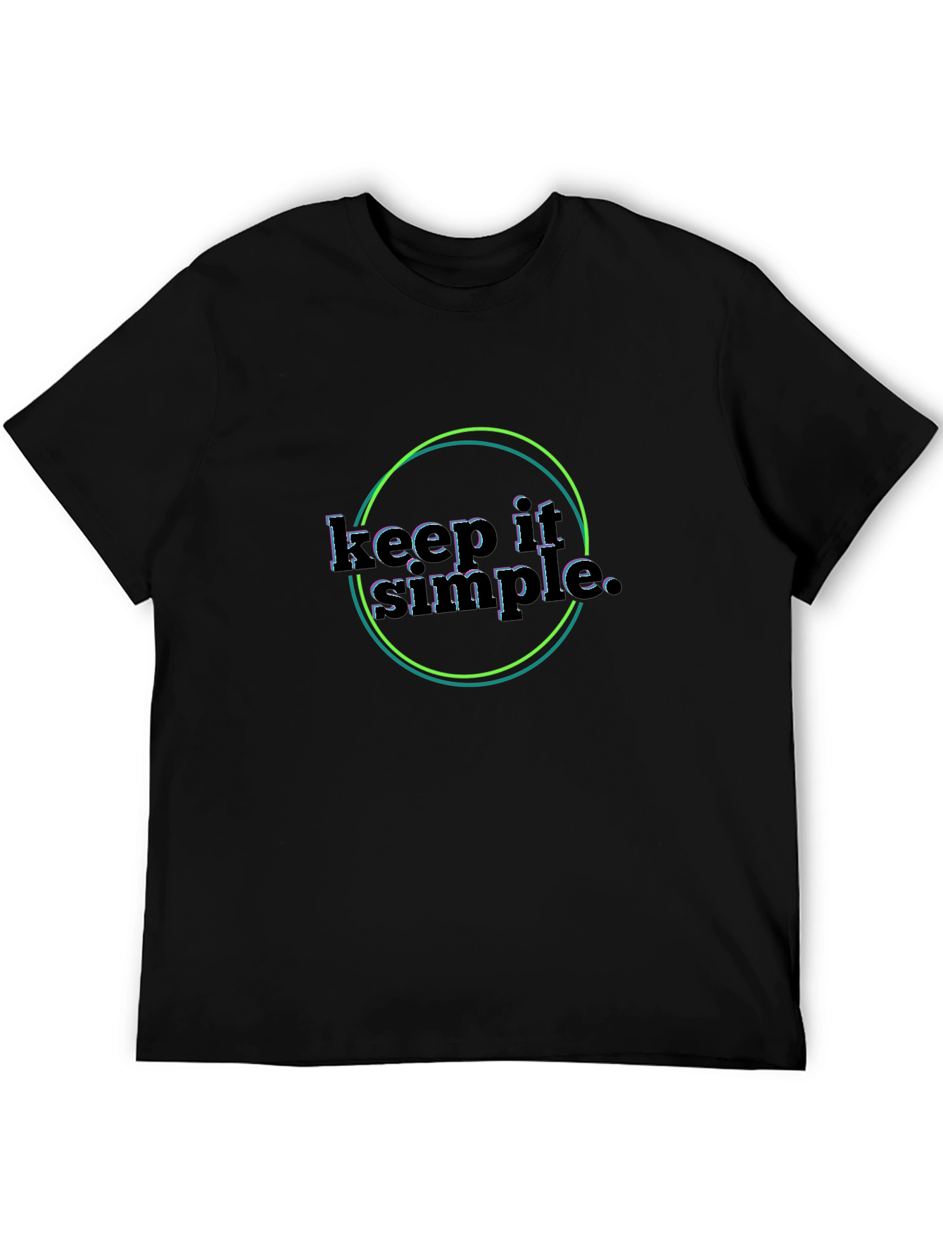 Keep It Simple Graphic T-Shirt