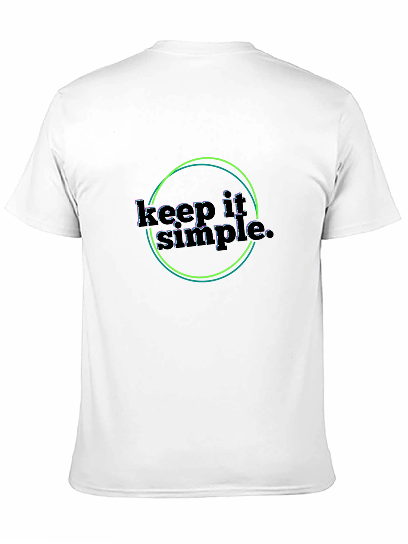 Keep It Simple Graphic T-Shirt