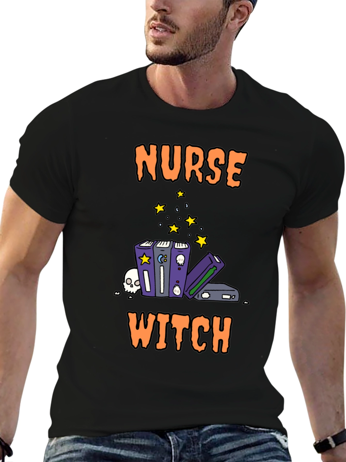 Nurse Witch Halloween T-Shirt