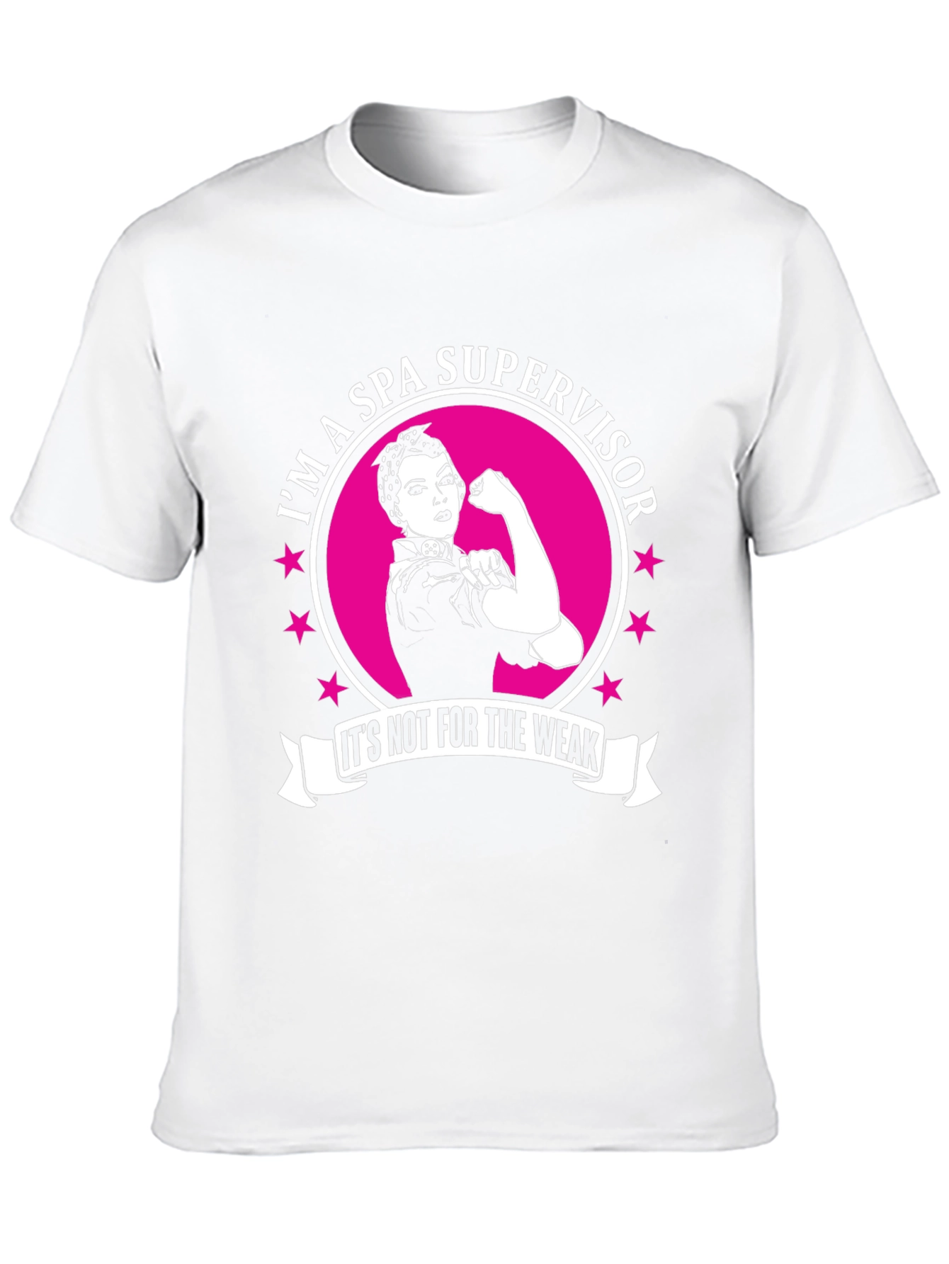 Spa Supervisor T-Shirt - Empowered Woman Design