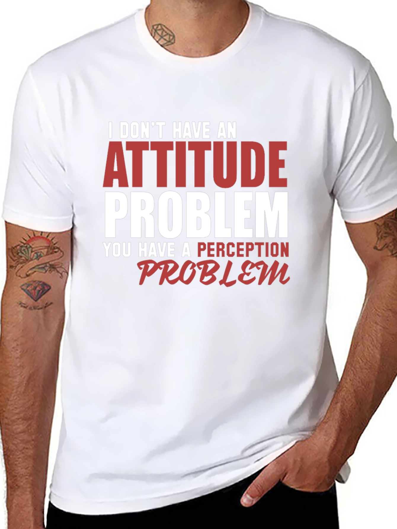 Attitude Problem Graphic Tee - Funny Slogan Shirt