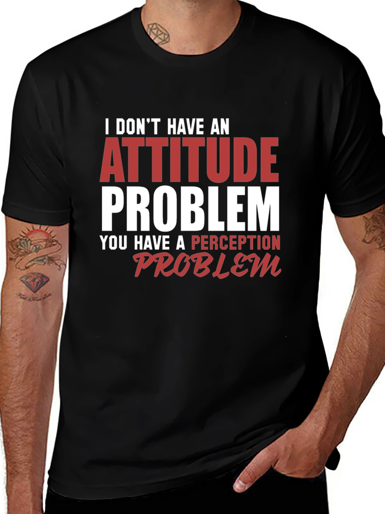 Attitude Problem Graphic Tee - Funny Slogan Shirt