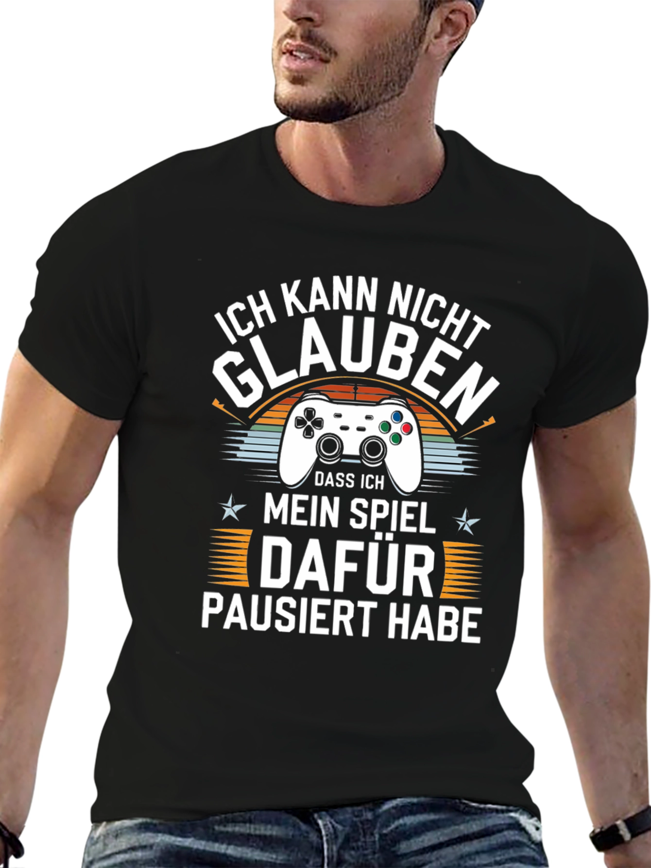 Ich Kann Nicht Glauben T-Shirt Funny Gaming Shirt