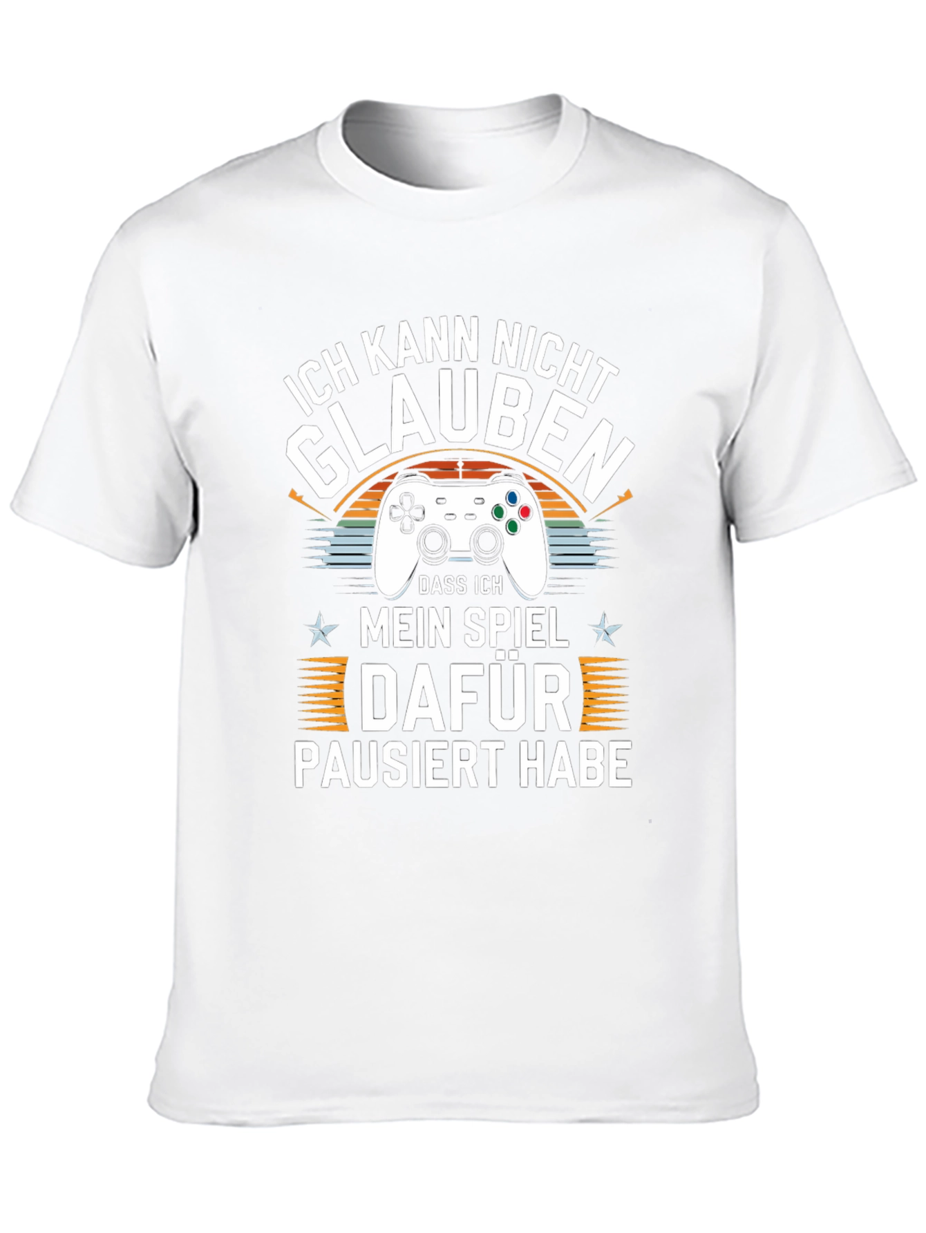 Ich Kann Nicht Glauben T-Shirt Funny Gaming Shirt