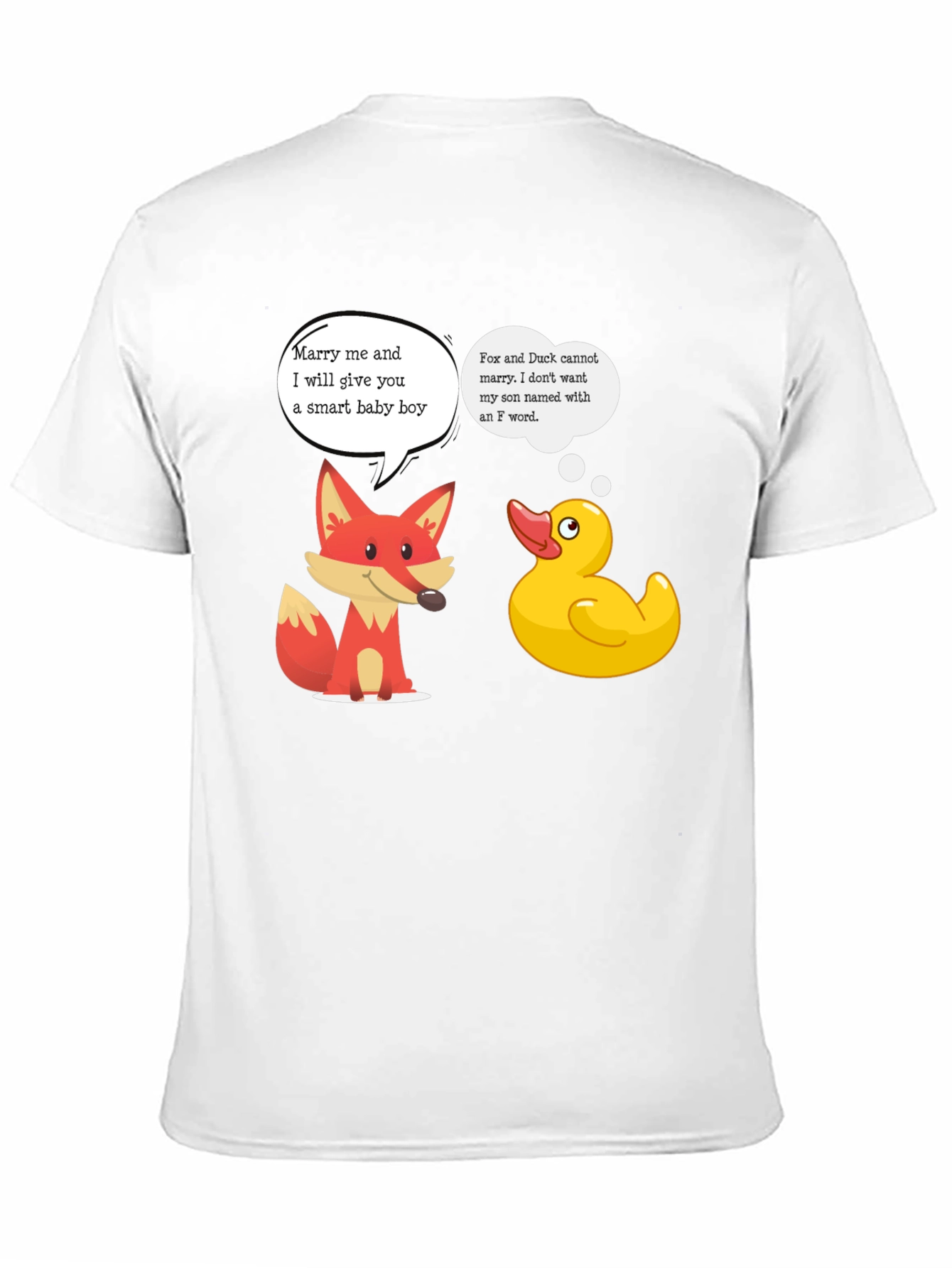 Funny Fox and Duck T-Shirt - Smart Baby Boy