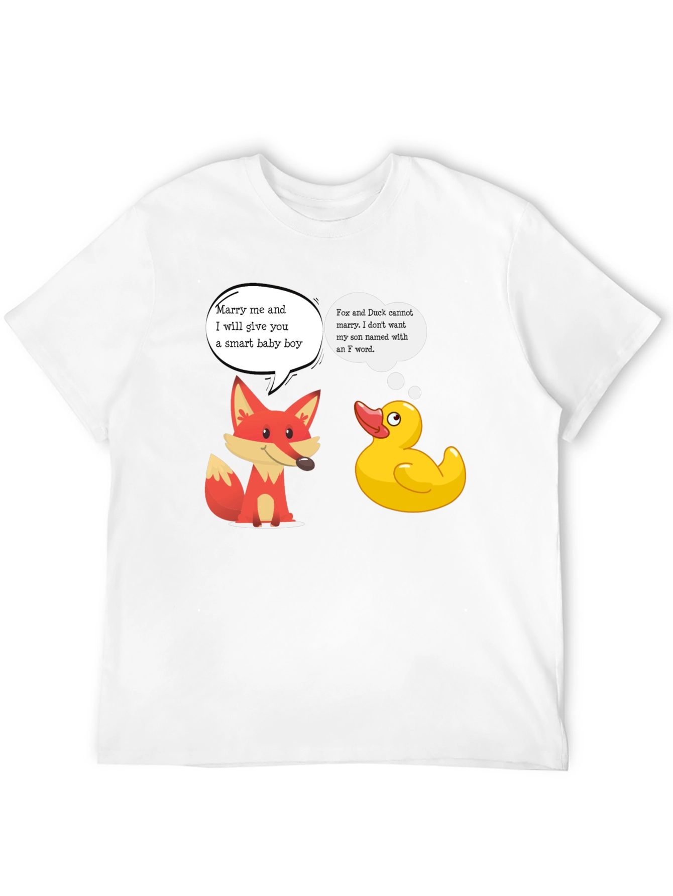 Funny Fox and Duck T-Shirt - Smart Baby Boy