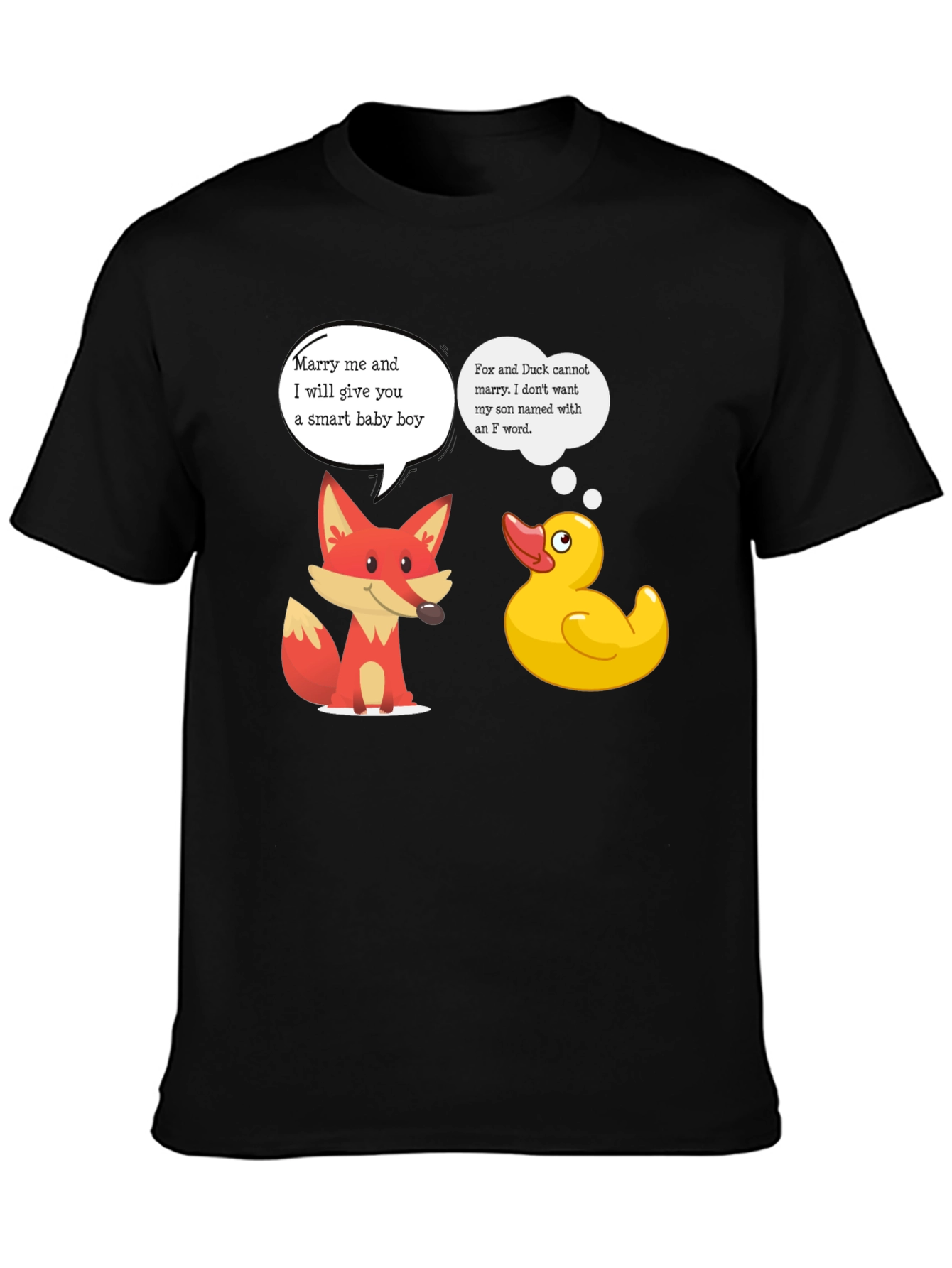 Funny Fox and Duck T-Shirt - Smart Baby Boy