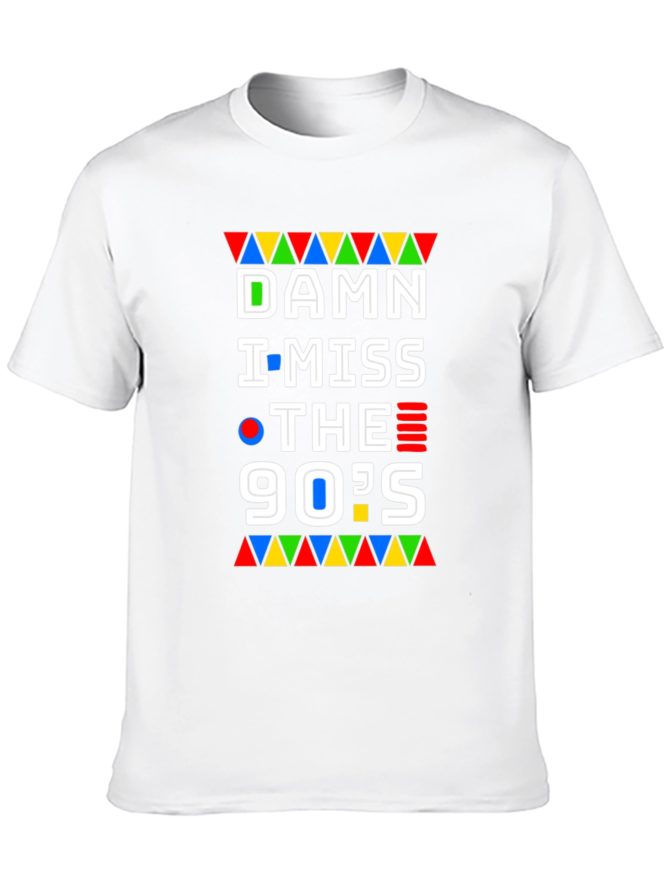 Damn I Miss The 90s Black Graphic T-Shirt