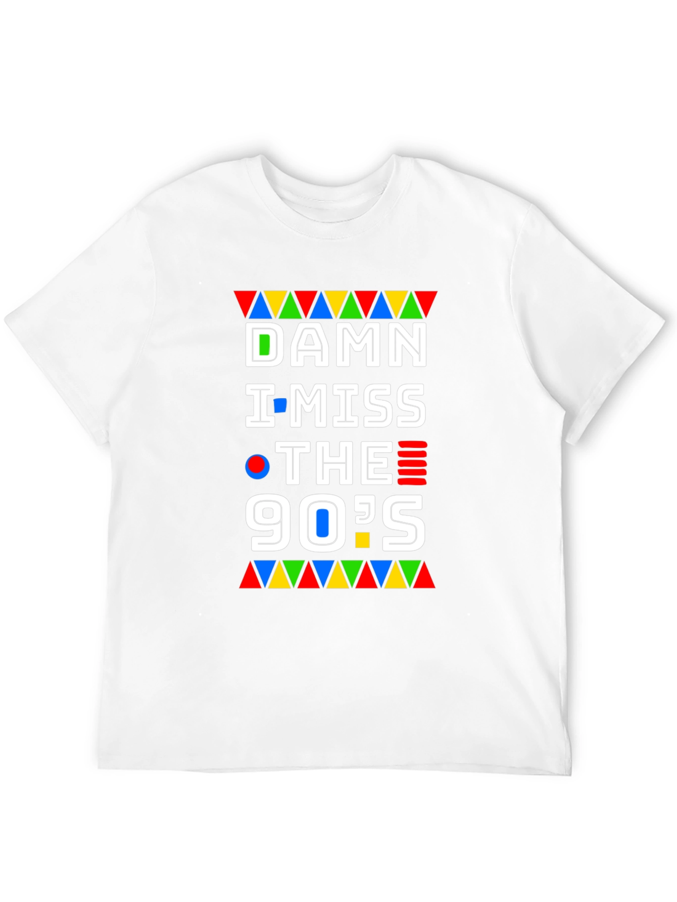 Damn I Miss The 90s Black Graphic T-Shirt