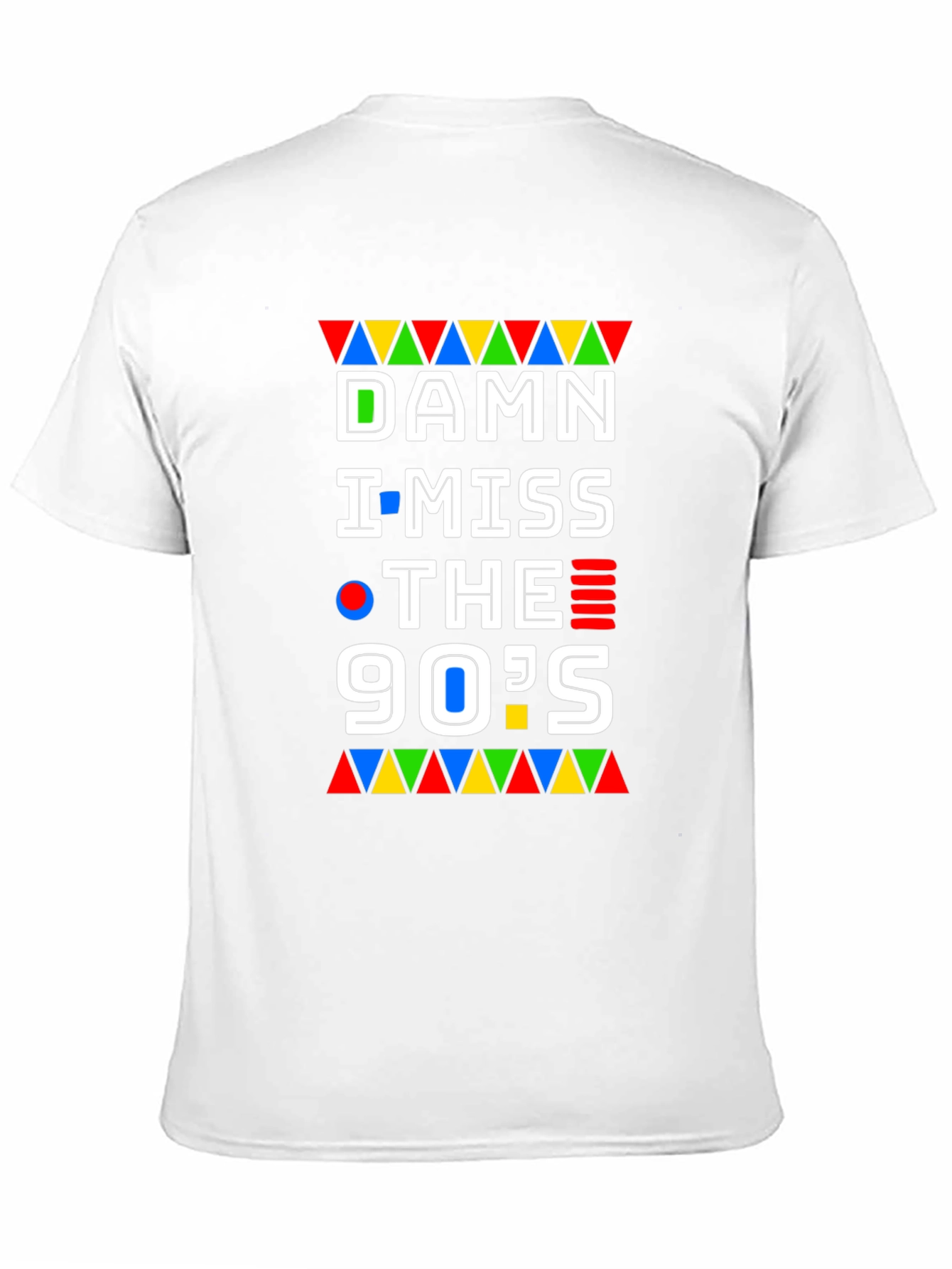 Damn I Miss The 90s Black Graphic T-Shirt