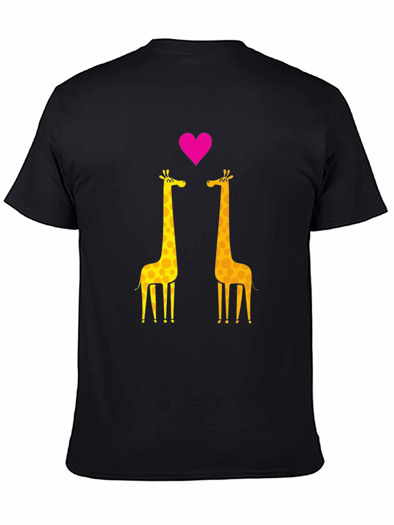Giraffe Love Graphic T-Shirt