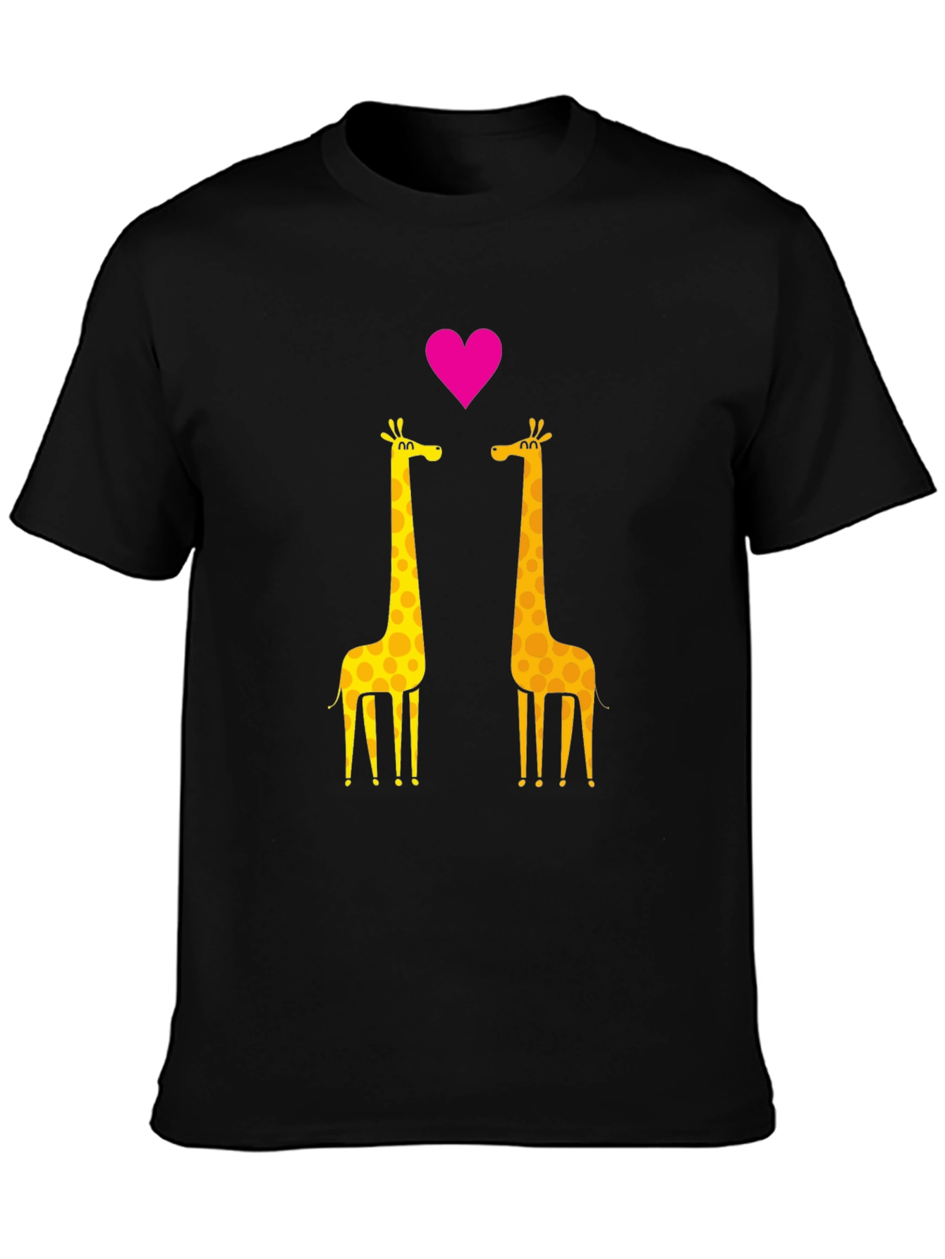 Giraffe Love Graphic T-Shirt