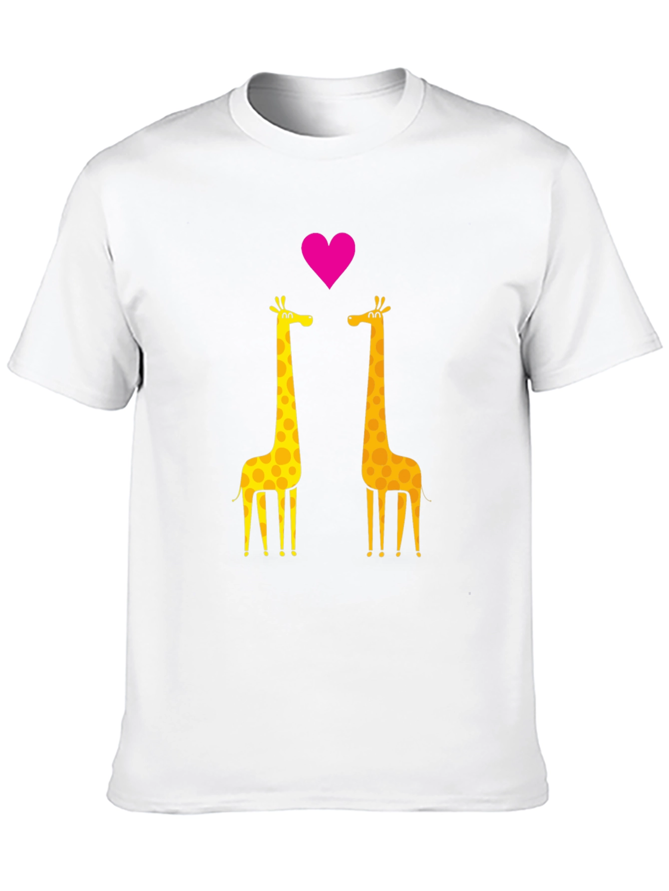 Giraffe Love Graphic T-Shirt