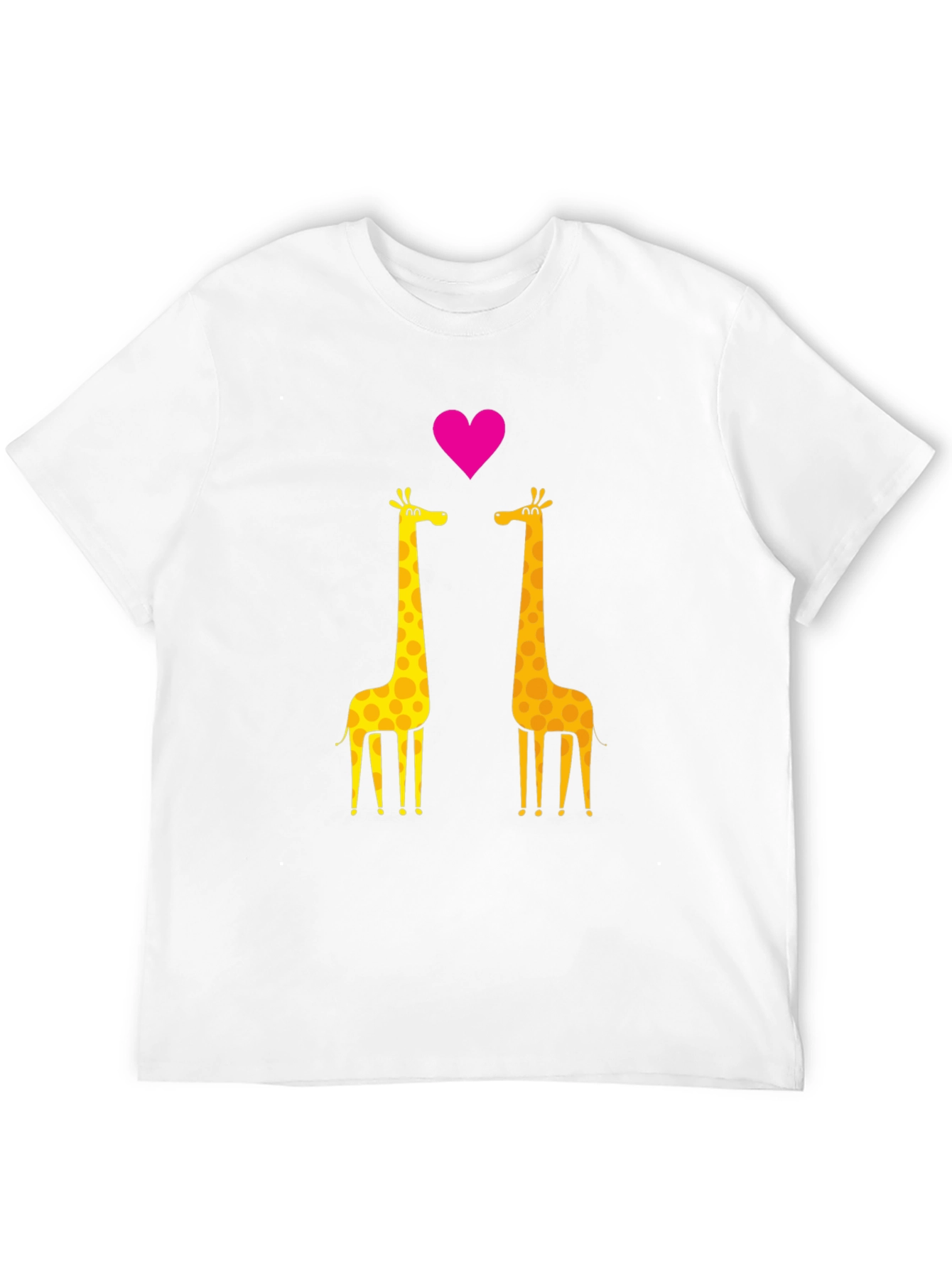 Giraffe Love Graphic T-Shirt