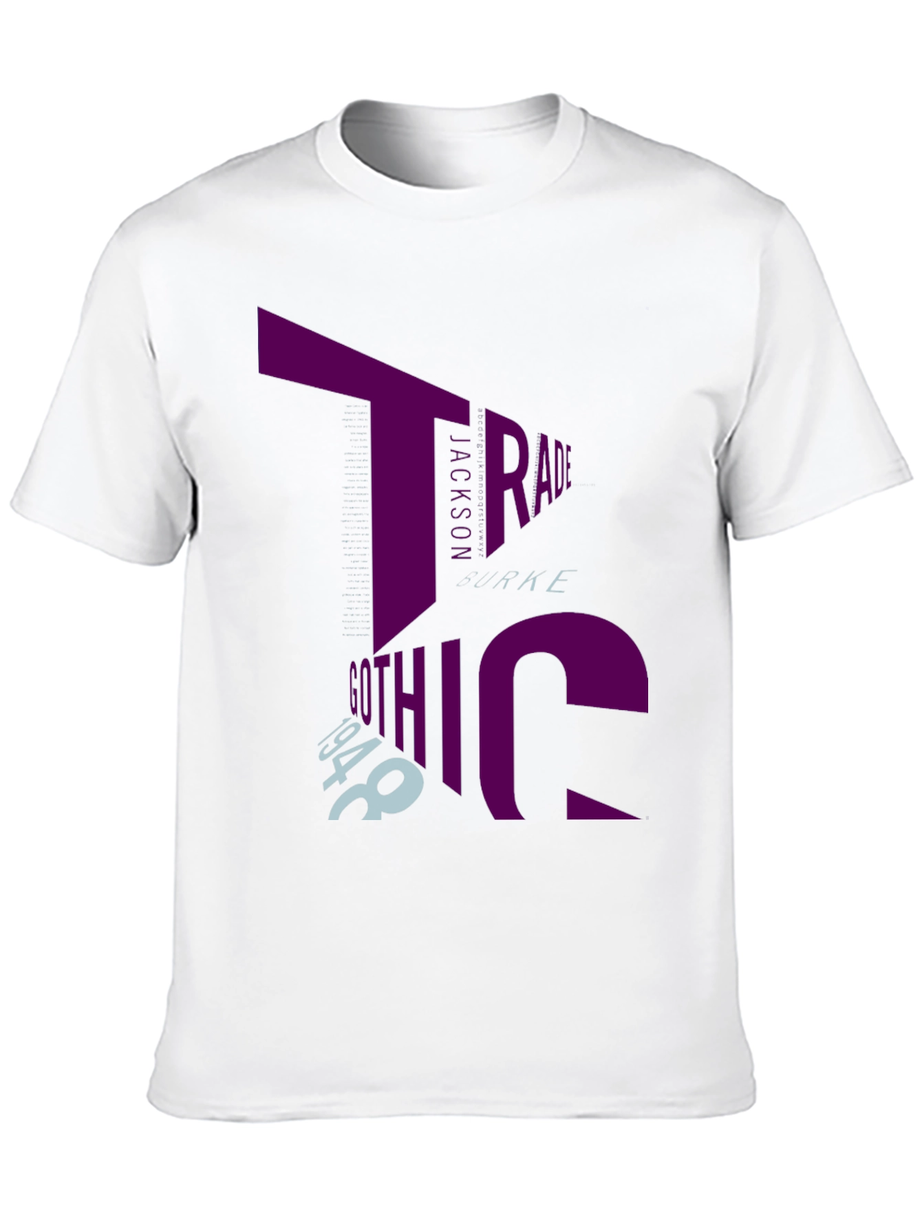 Trade Gothic Inspired Graphic Tee