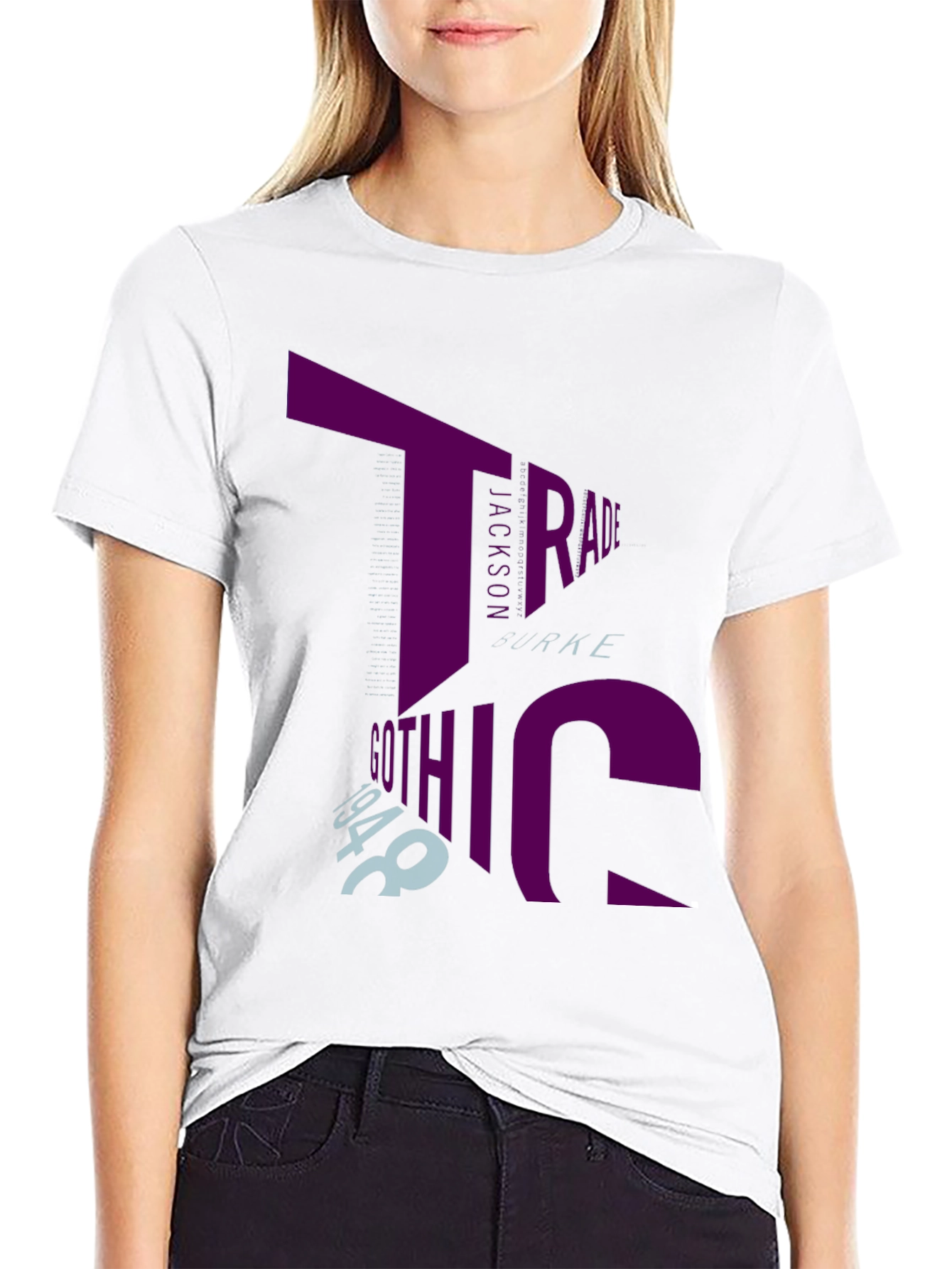 Trade Gothic Inspired Graphic Tee