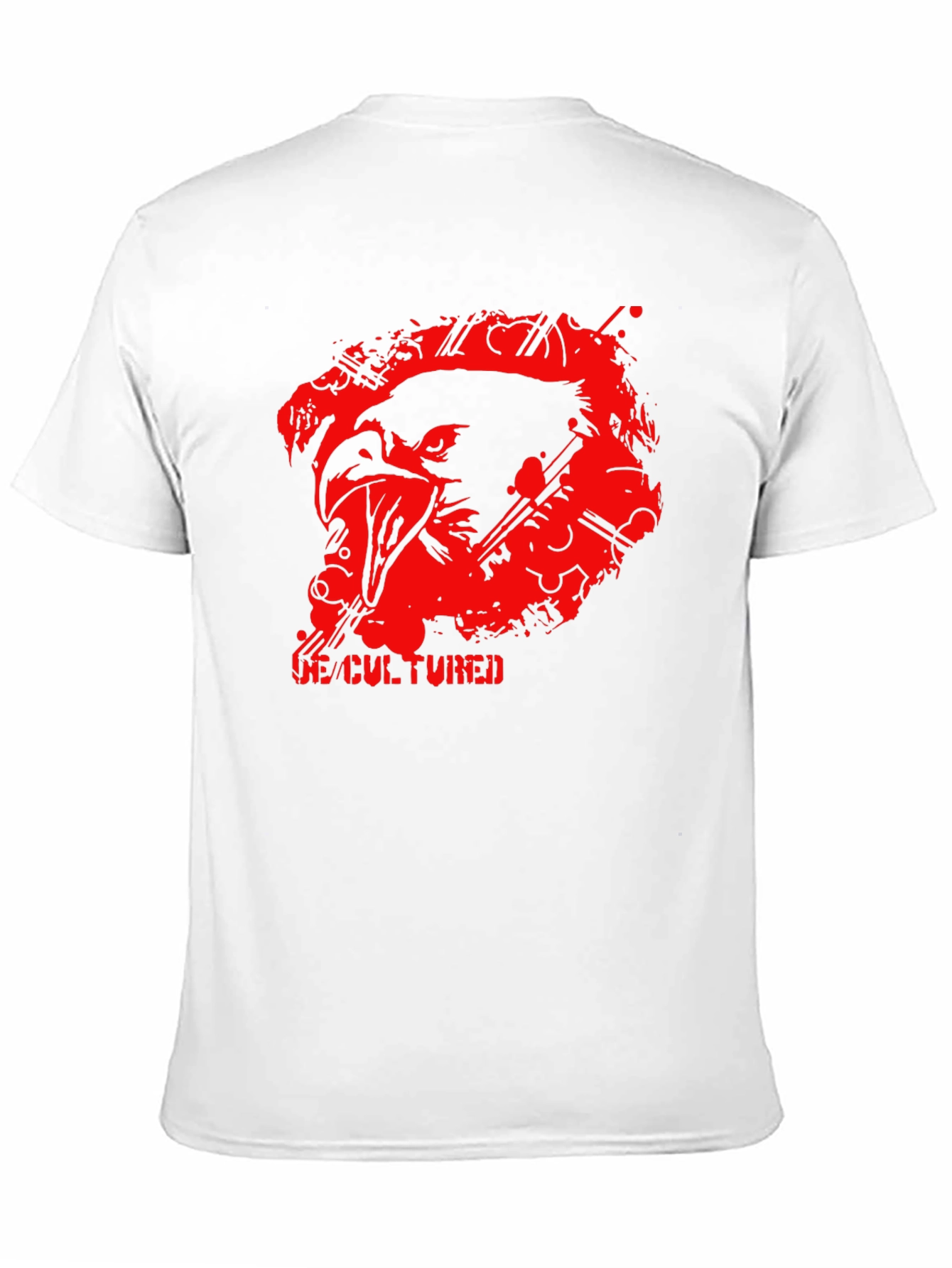De-Cultured Graphic Tee - Mens Black T-Shirt