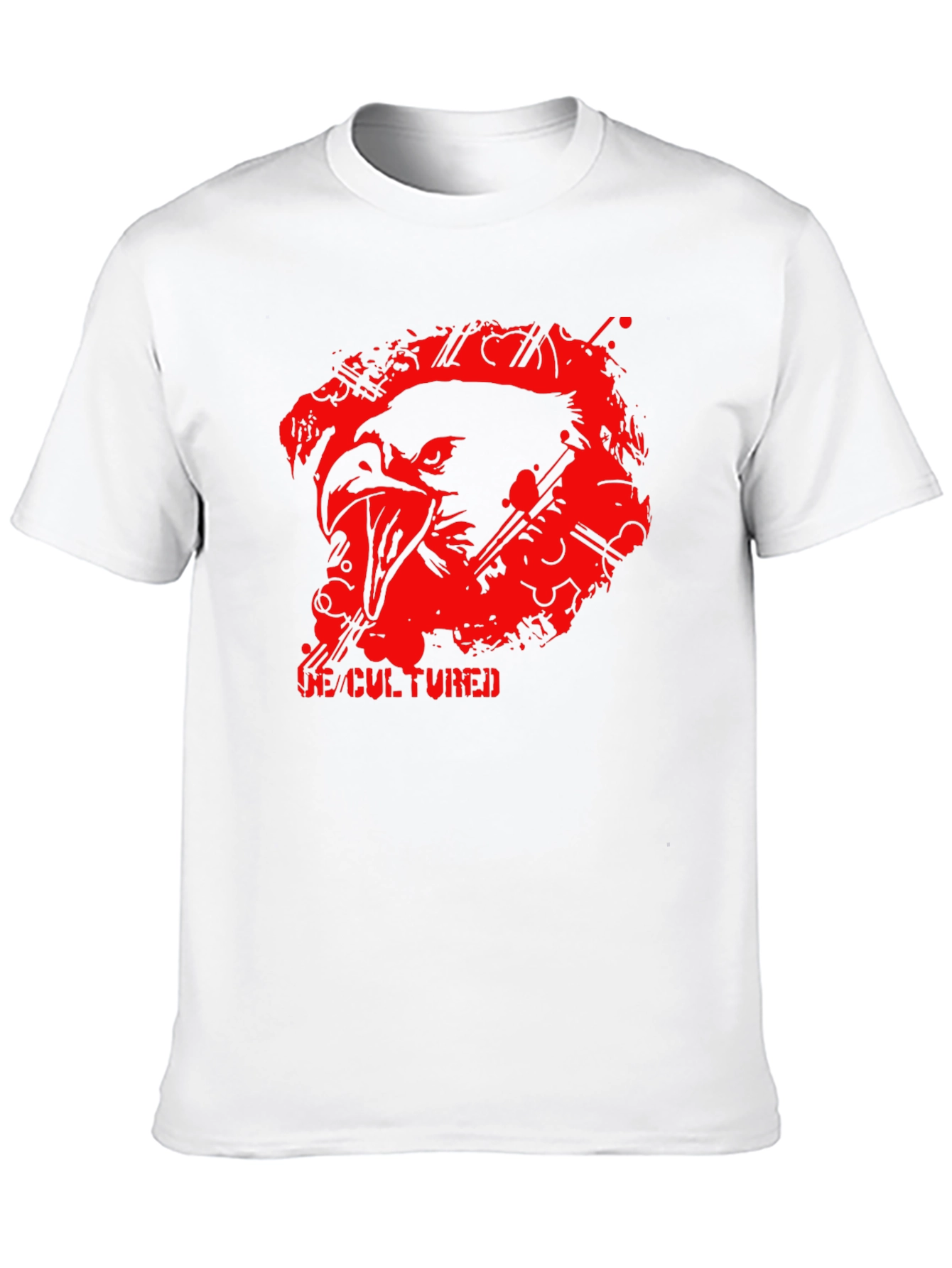 De-Cultured Graphic Tee - Mens Black T-Shirt