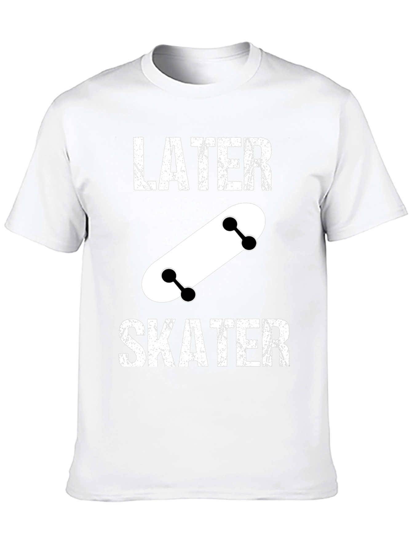 Later Skater Black Graphic Tee